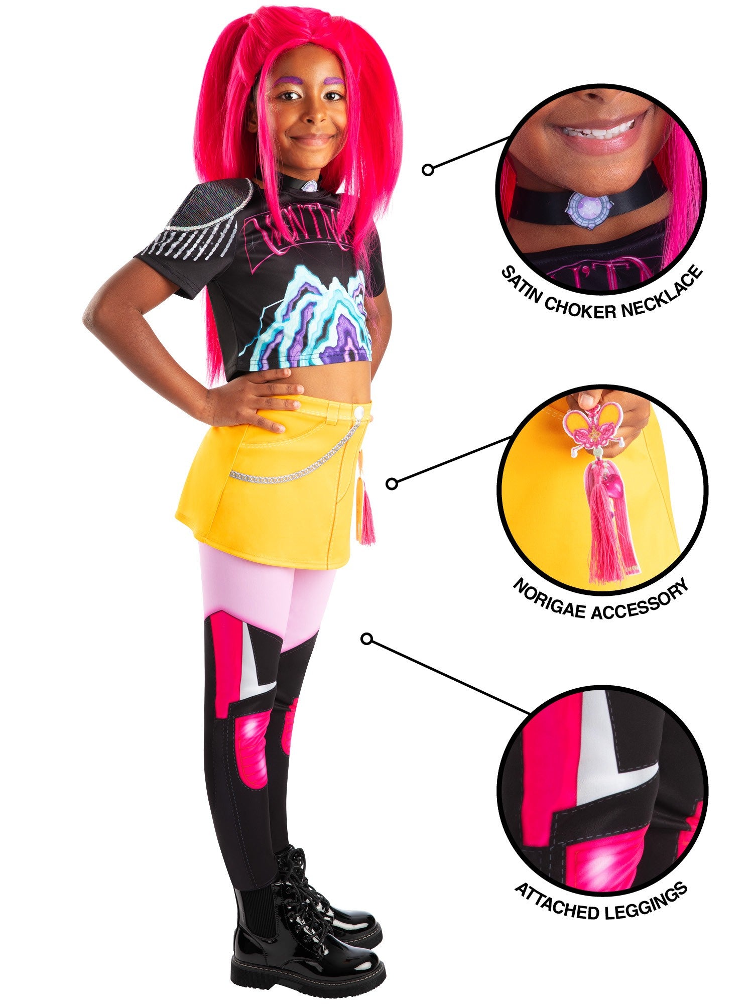 KPop Mira Demon Hunters Kids Costume