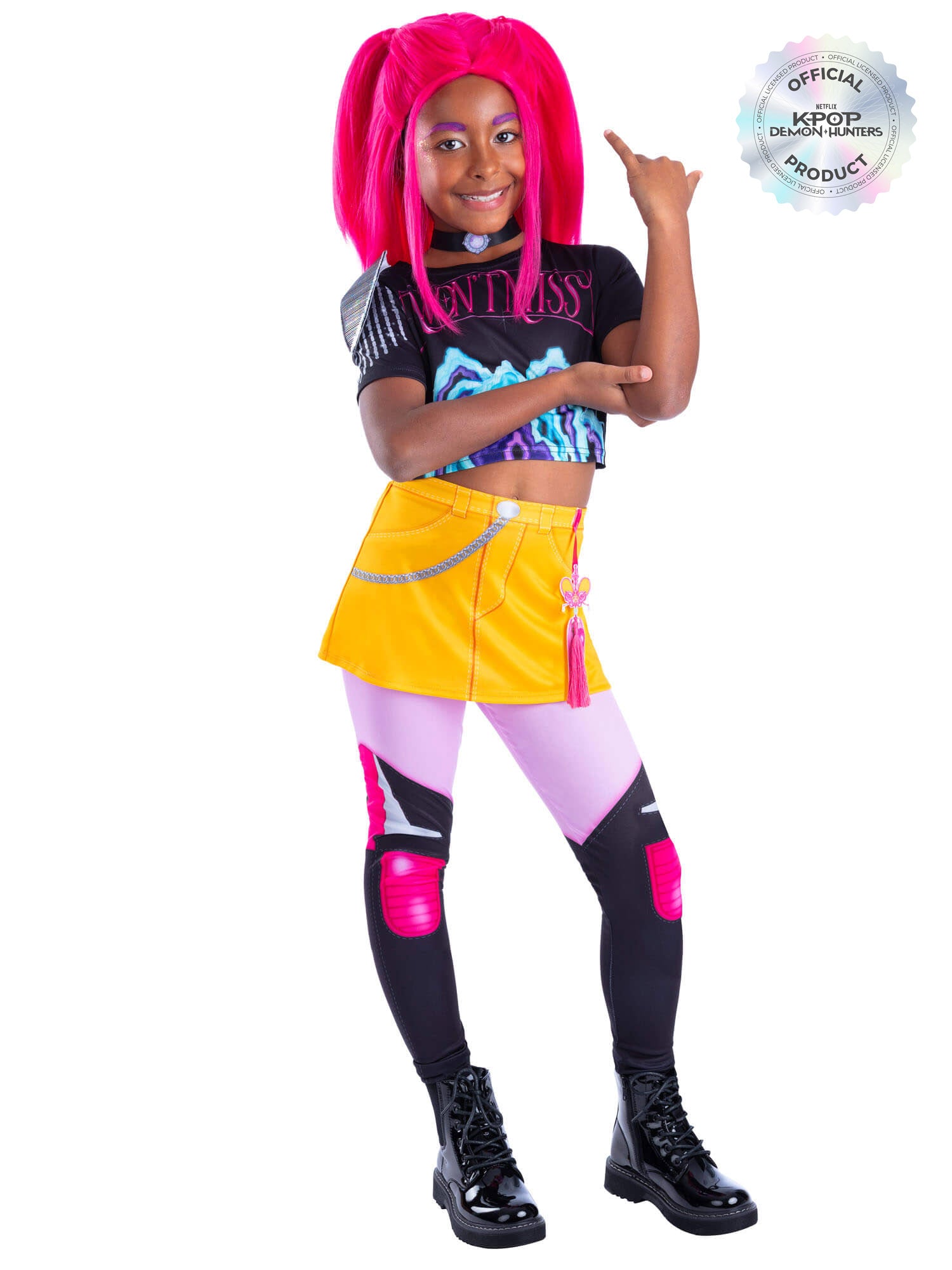 KPop Mira Demon Hunters Kids Costume