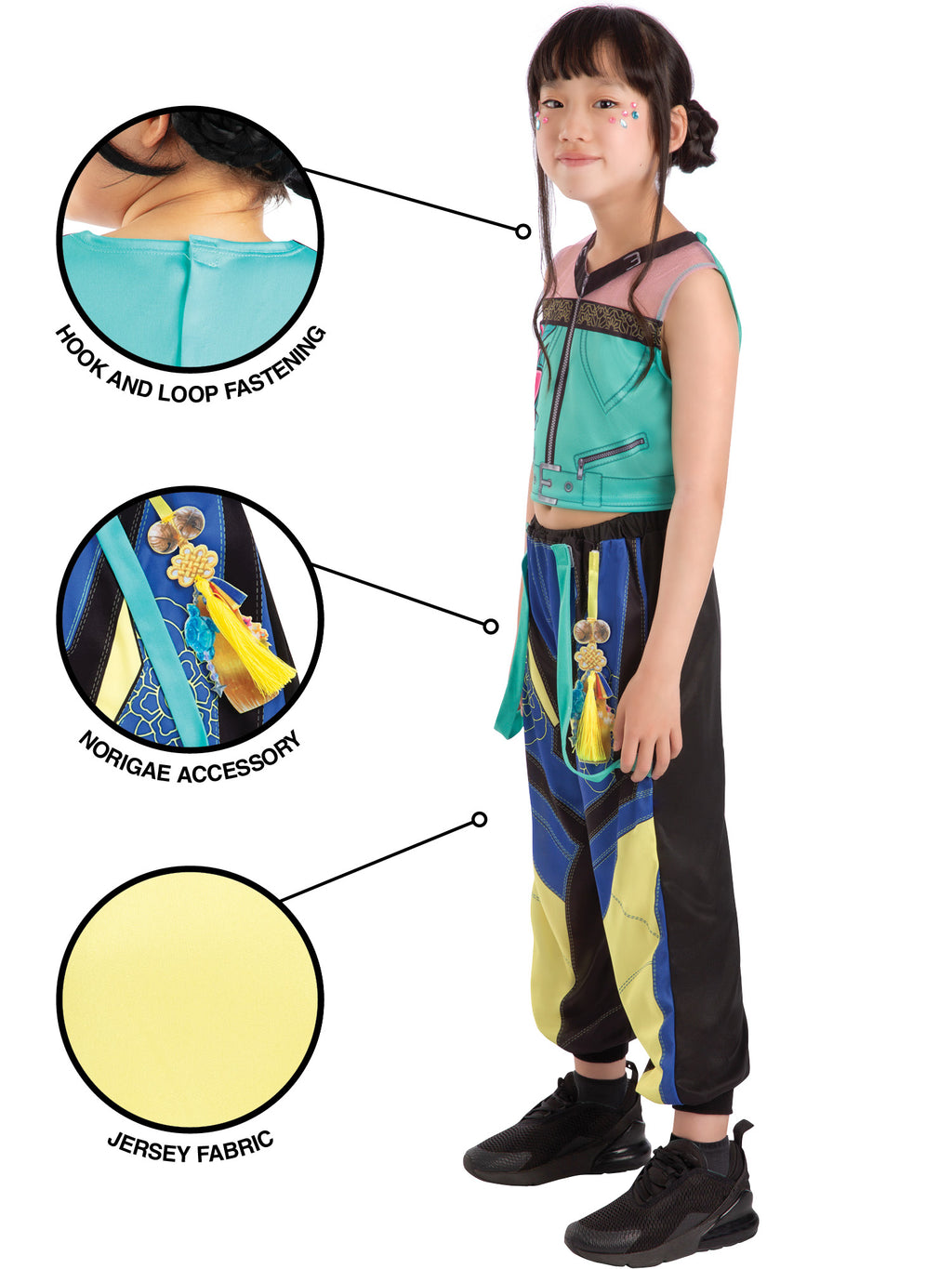 KPop Zoey Demon Hunters Kids Costume