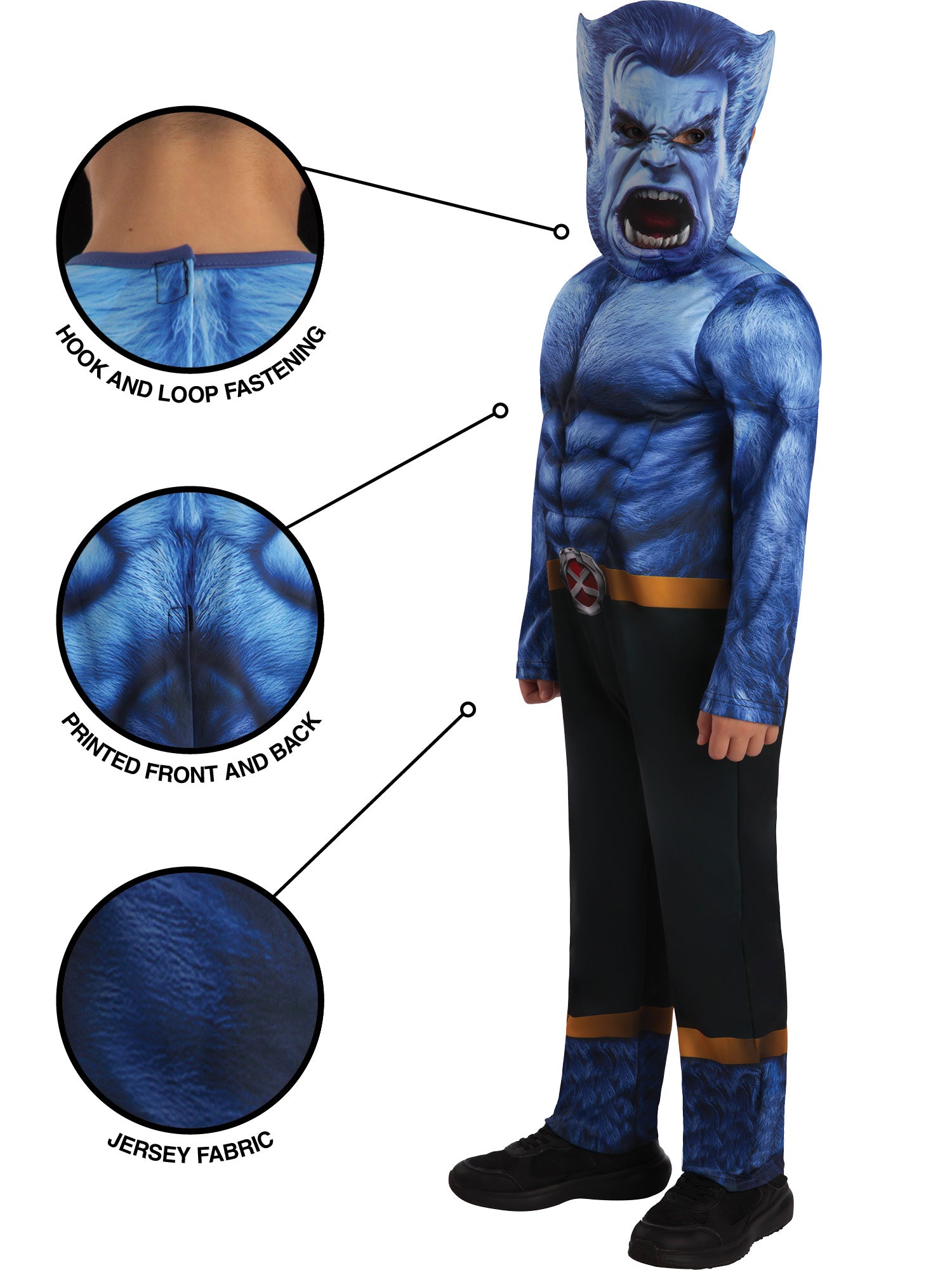 Avengers Doomsday Beast Costume Kids