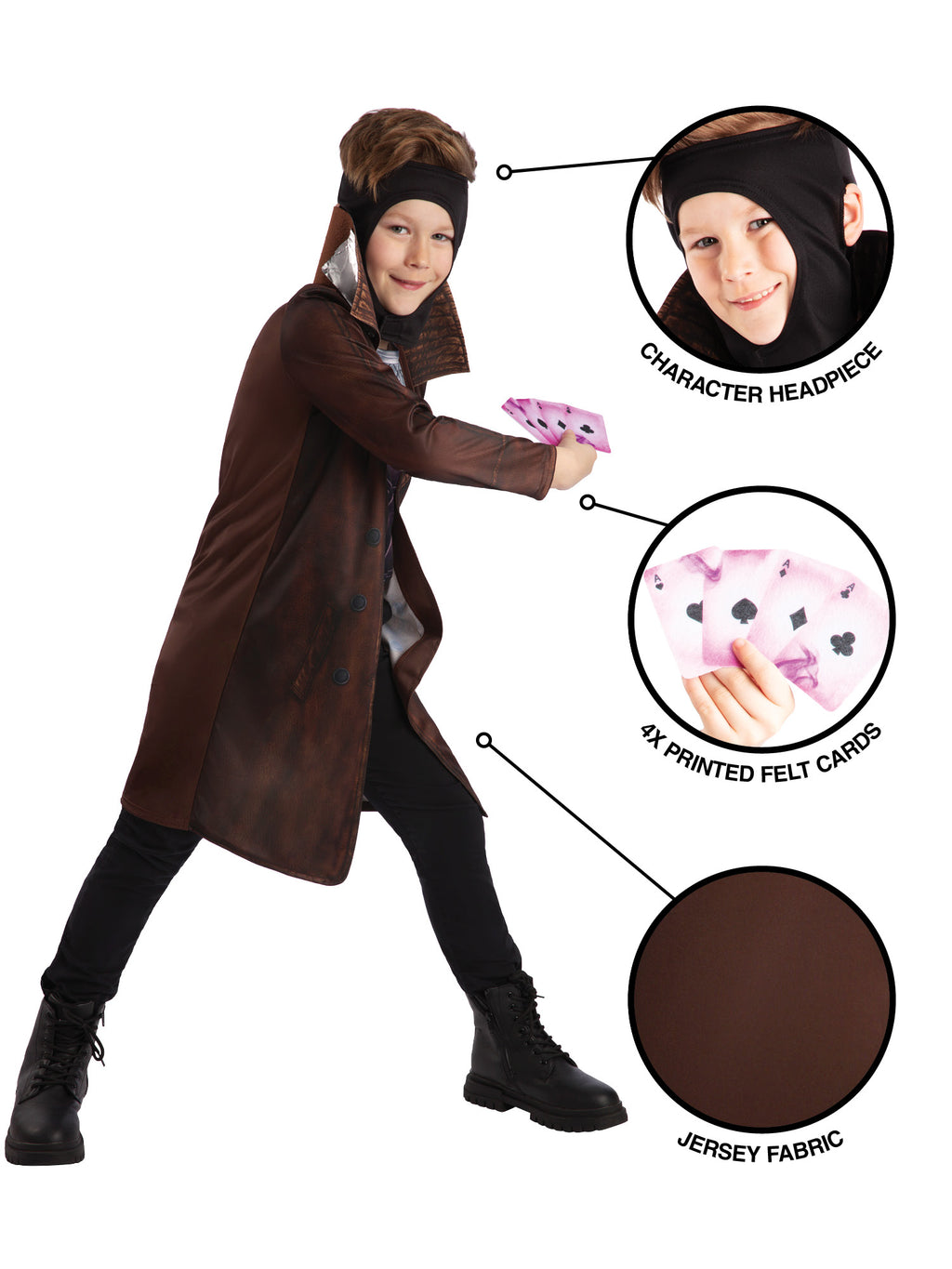 Avengers Doomsday Gambit Costume Kids