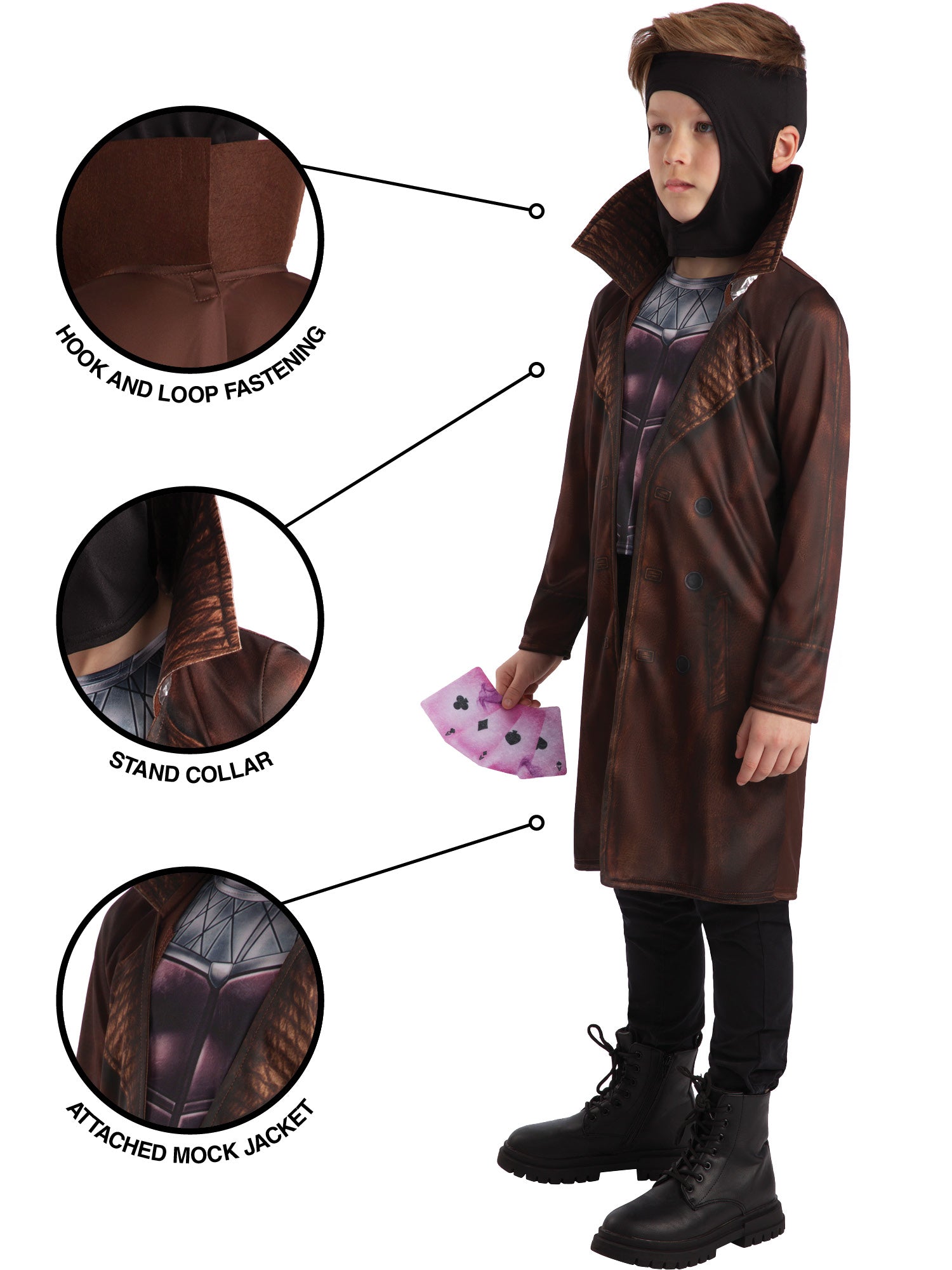 Avengers Doomsday Gambit Costume Kids