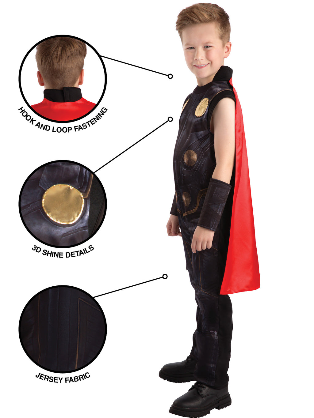 Avengers Doomsday Thor Costume Kids