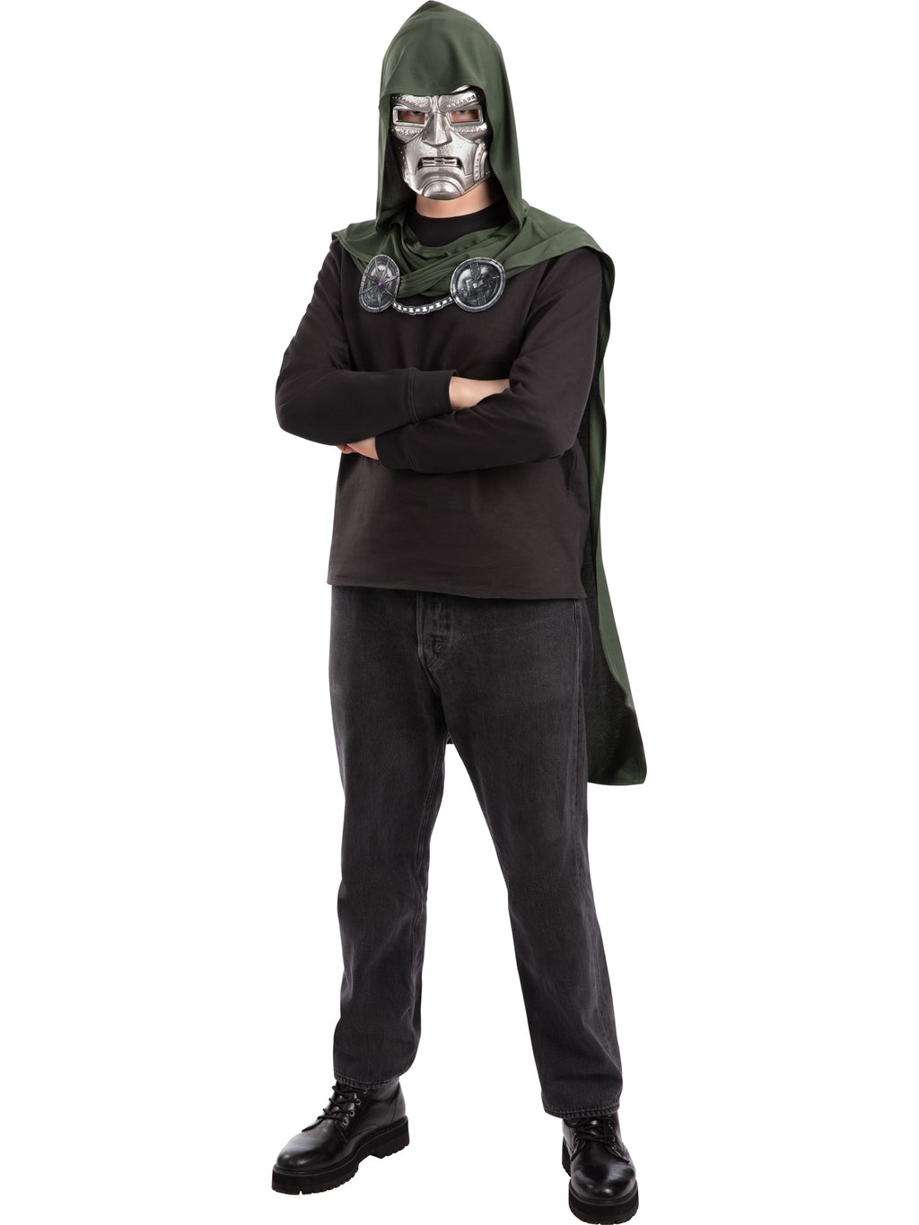 Avengers Doomsday Dr Doom Mask And Cape Set Adult