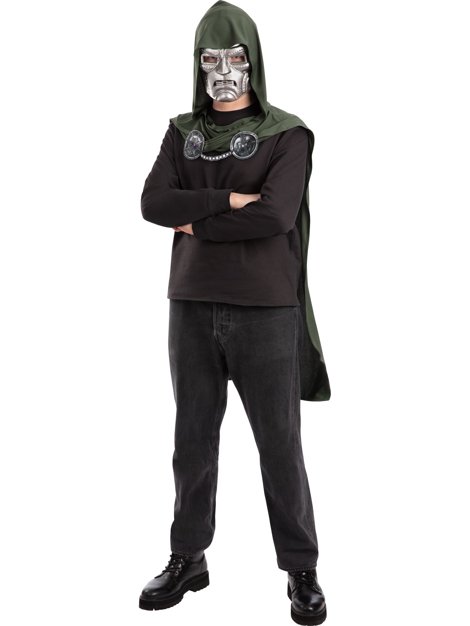 Avengers Doomsday Dr Doom Mask And Cape Set Adult