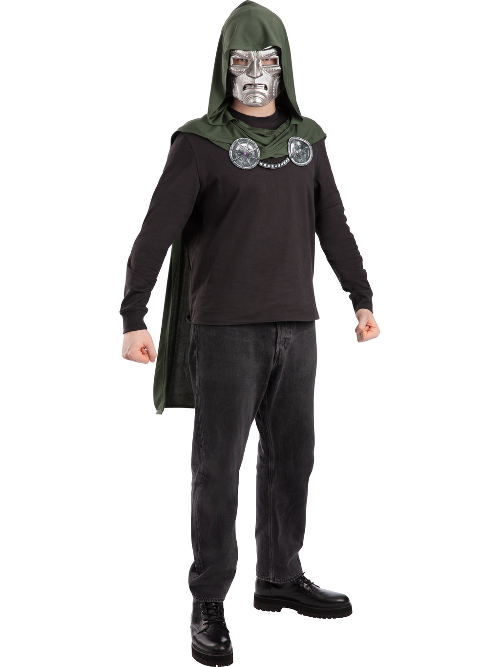 Avengers Doomsday Dr Doom Mask And Cape Set Adult
