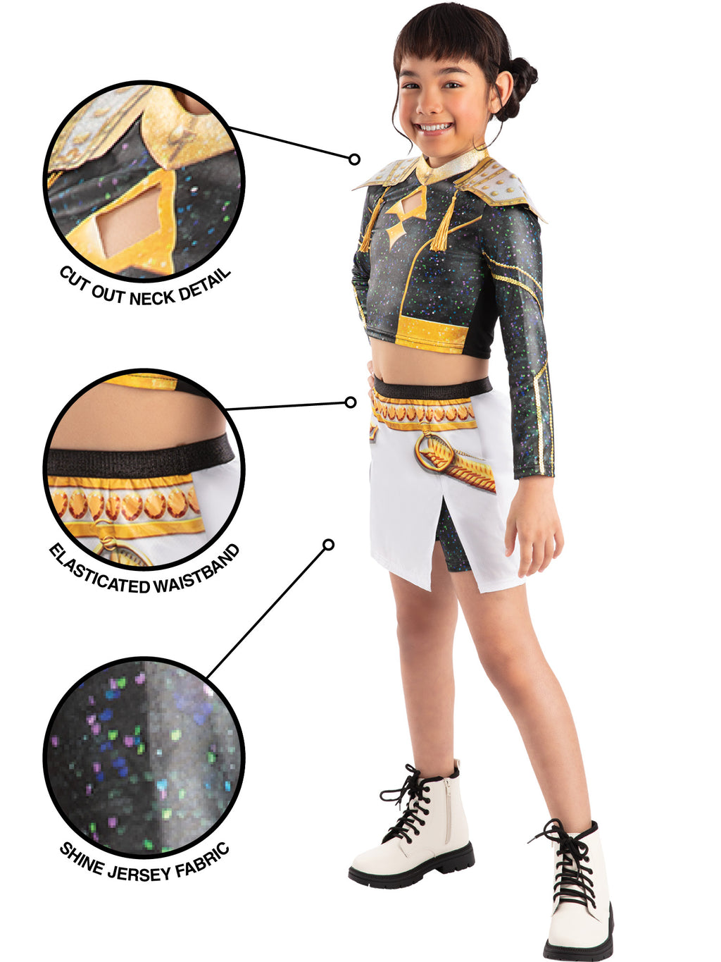 KPop Classic Rumi Zoey Golden Deluxe Costumes
