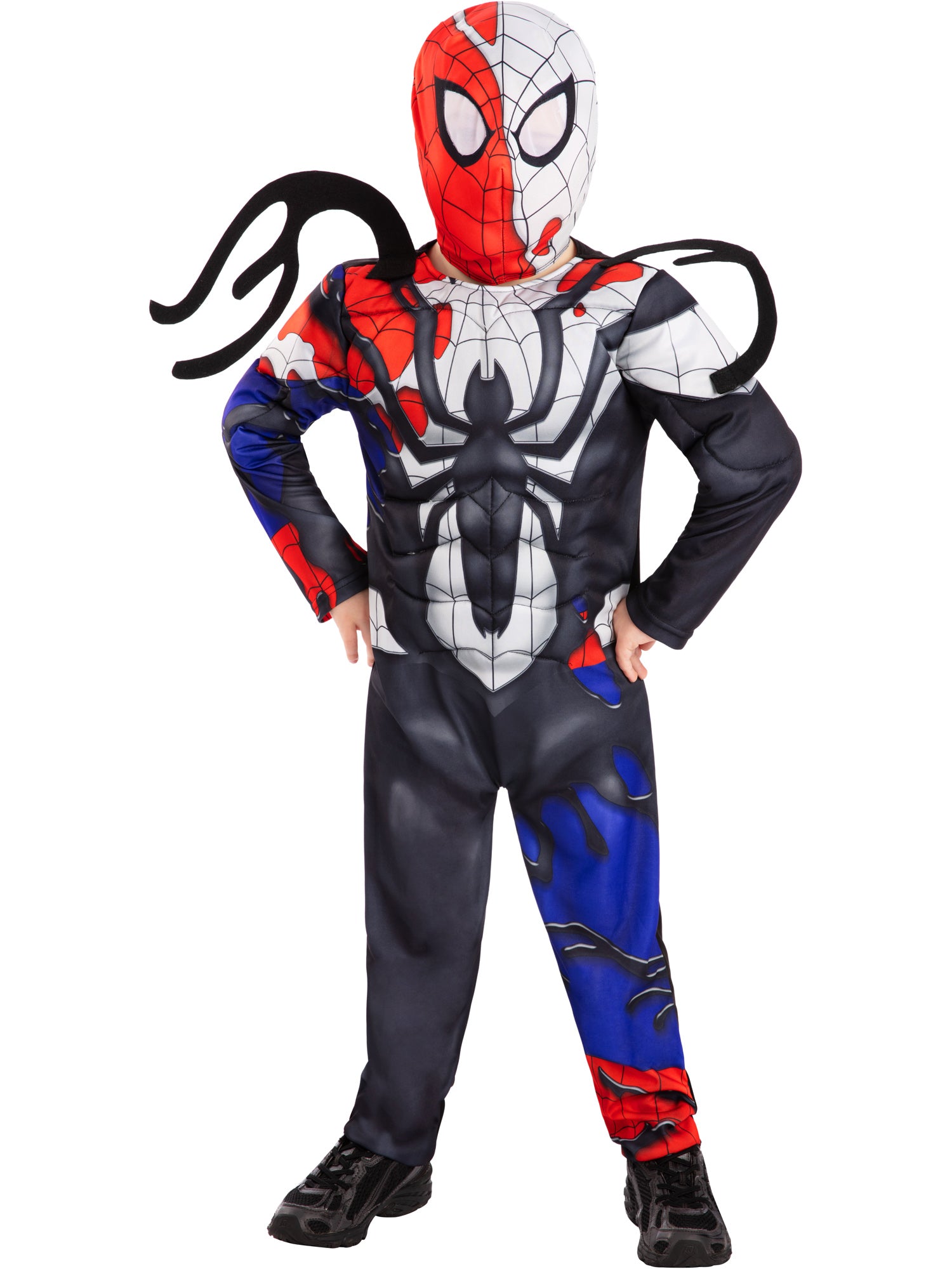 Venomised Spider-Man Kids Costume