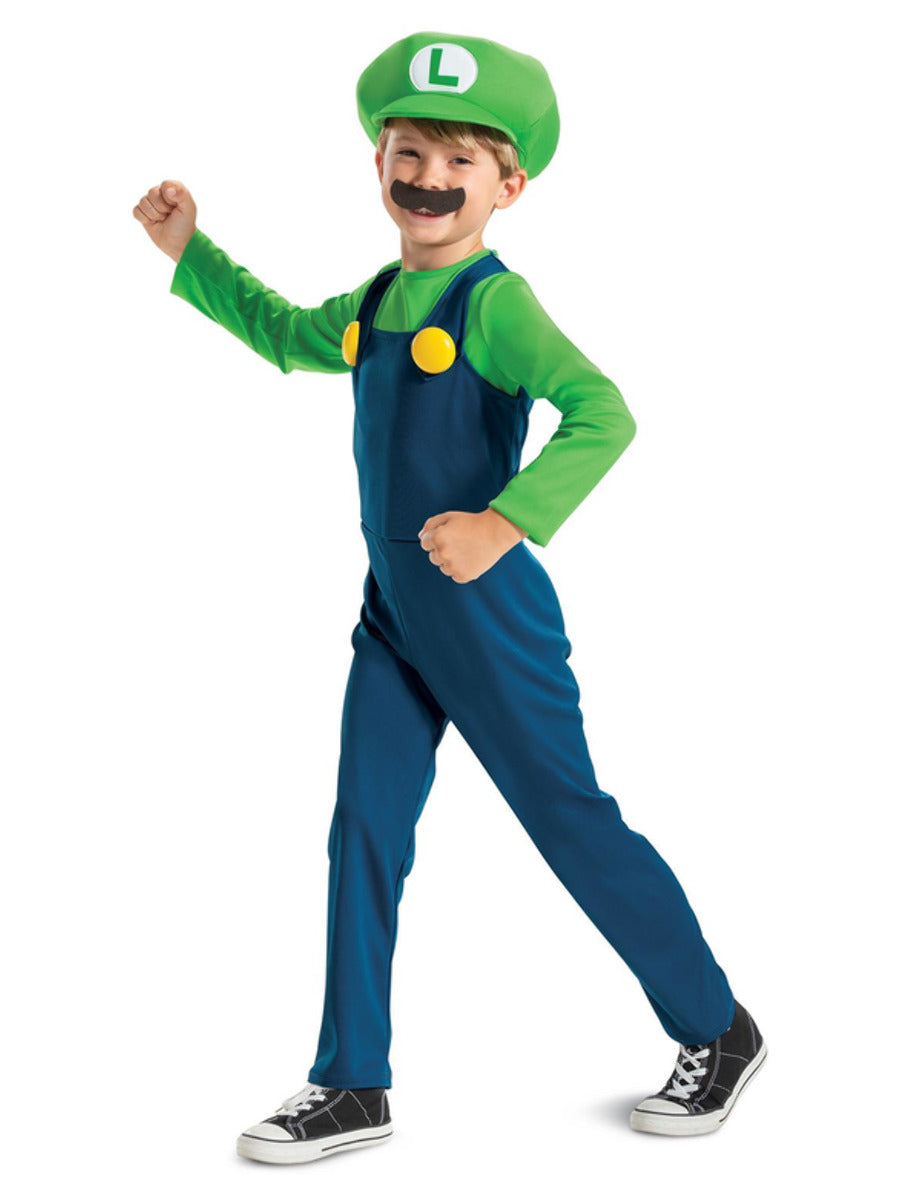 Nintendo Super Mario Brothers Luigi Costume