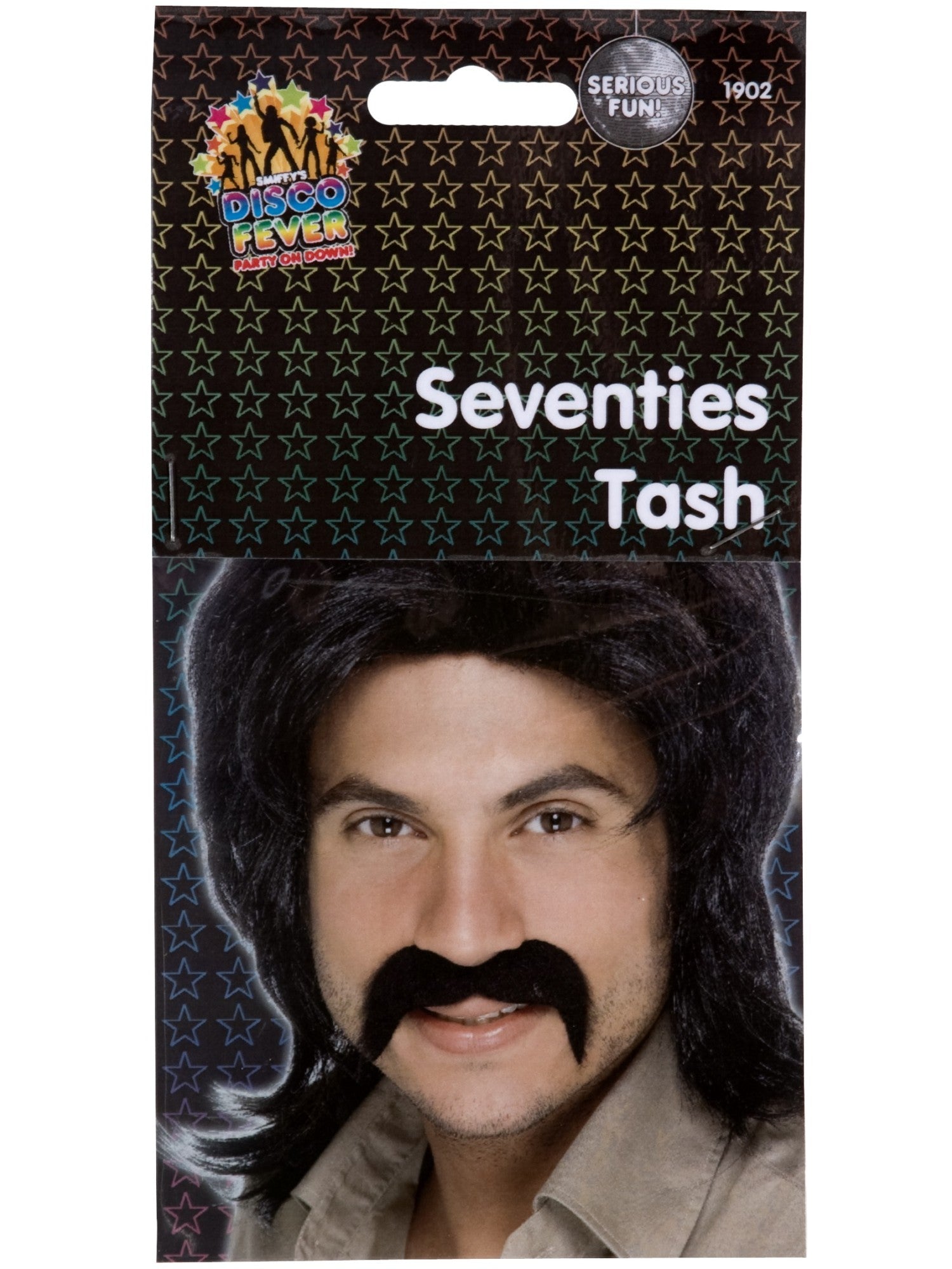 Seventies Tash, Black