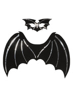 Adult Felt Skeleton Wings And Mask