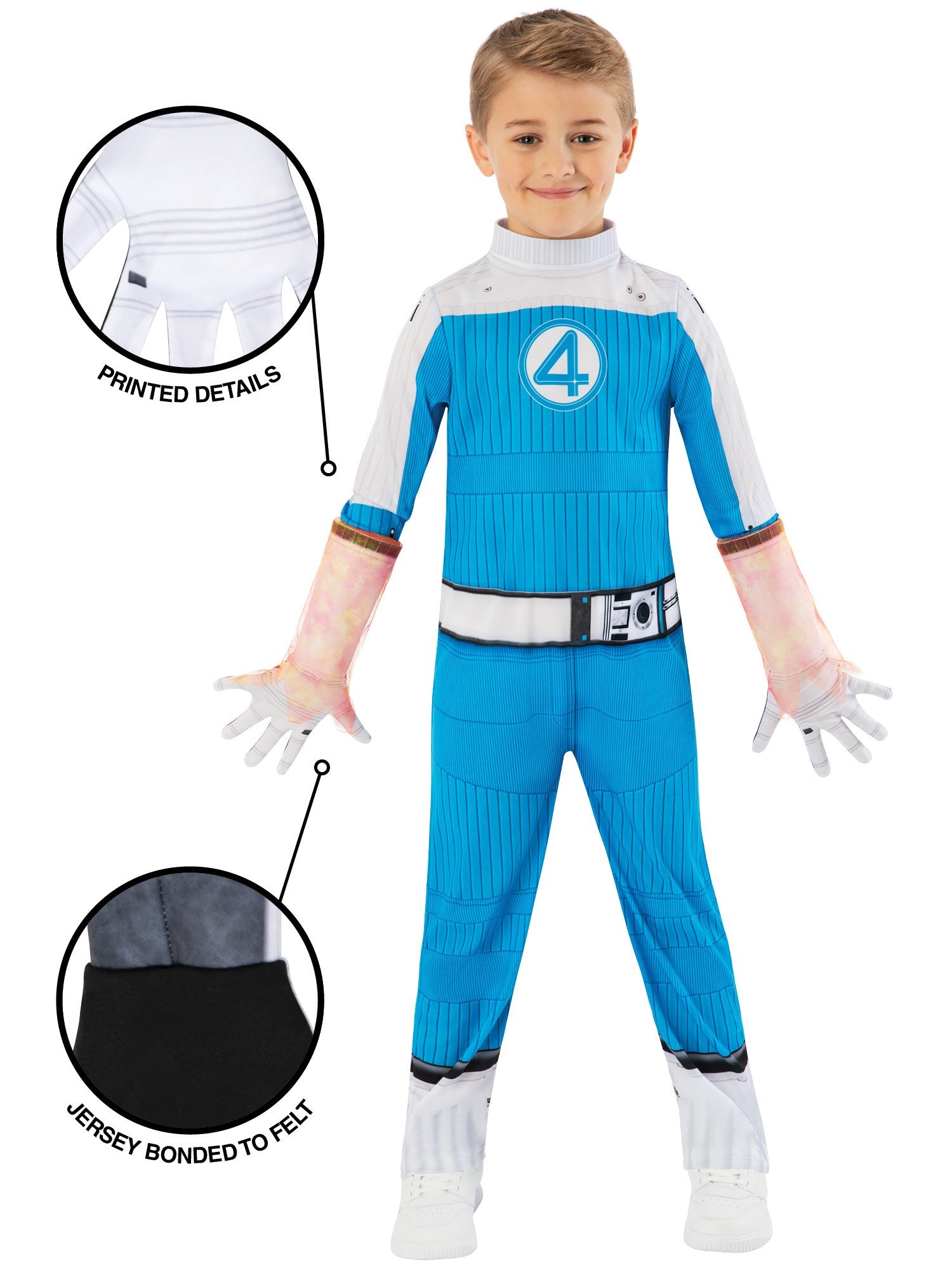 Kids Human Torch Gloves Accessory from Fantastic 4