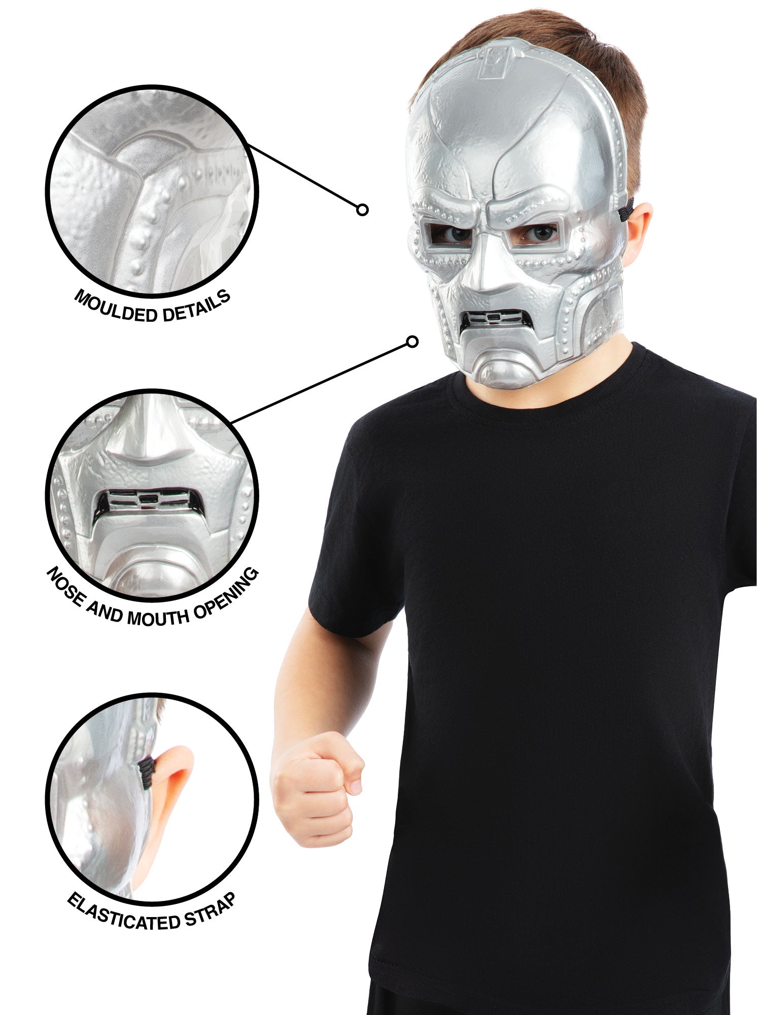 Avengers Doomsday Dr Doom Mask Kids