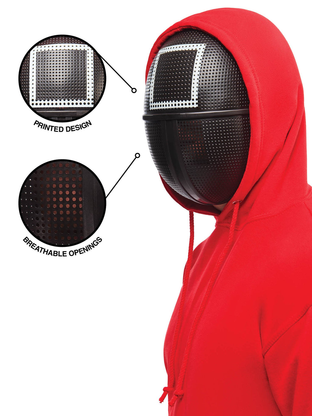 Guard Mask Three Piece Adult Set Guard Mask Three Piece Adult Set from Squid Game