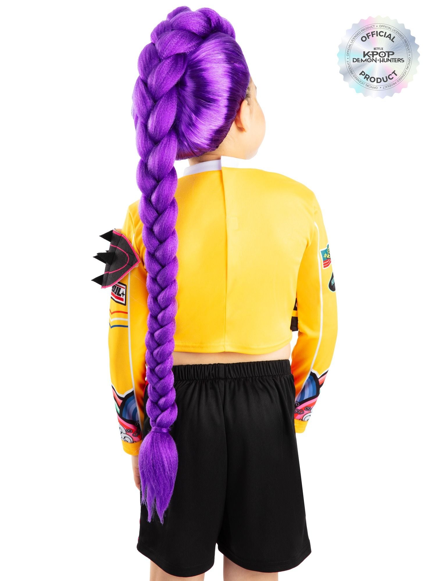 KPop Rumi Demon Hunters Kids Wig