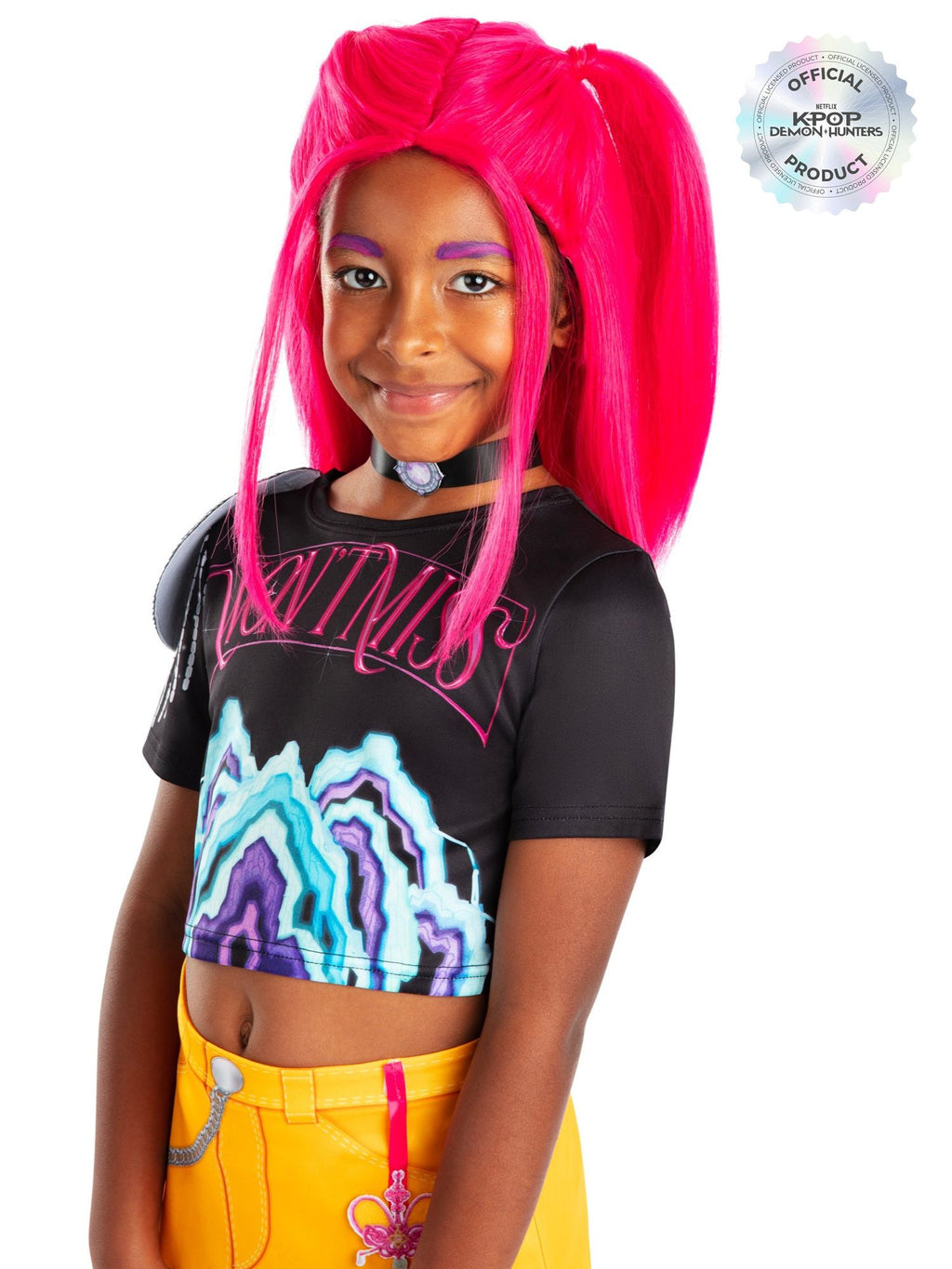 KPop Mira Demon Hunters Kids Wig