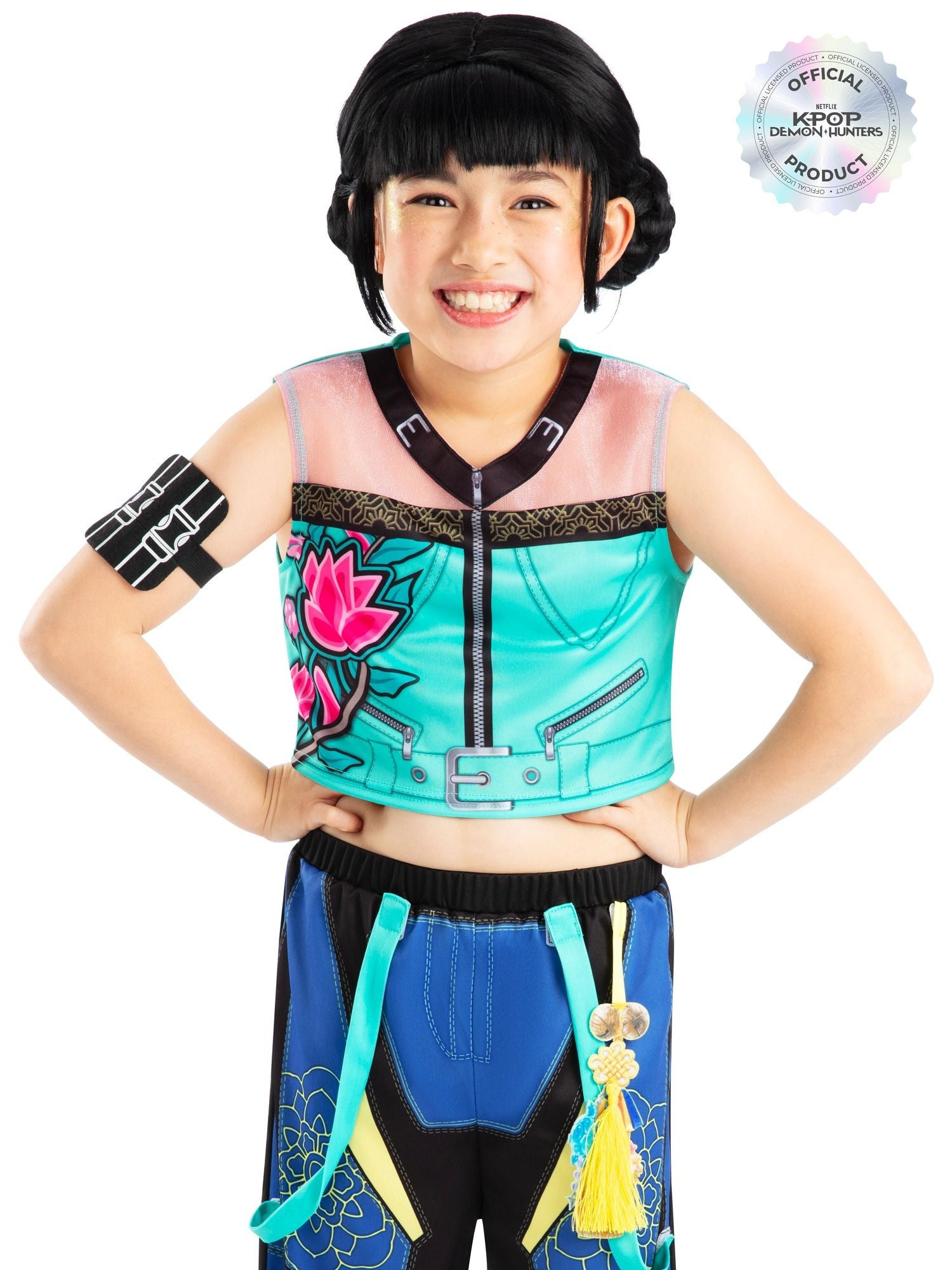 KPop Zoey Demon Hunters Kids Wig