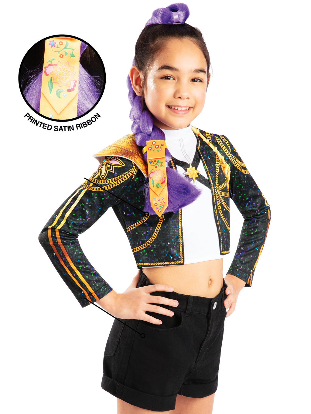 KPop Classic Rumi Deluxe Rumi Clip-On-Braid