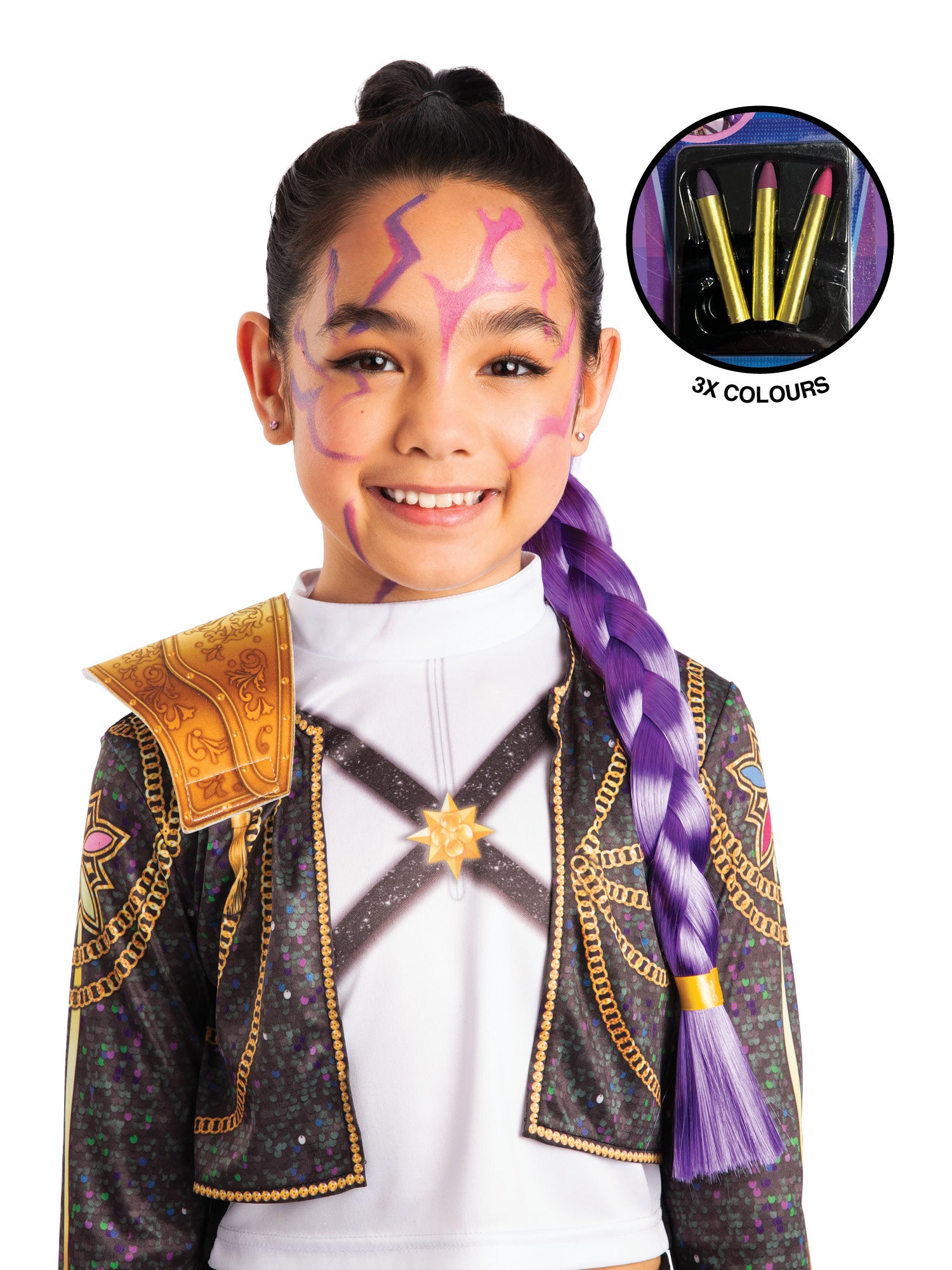 KPop Classic Rumi Kpop Demon Face Paint Set
