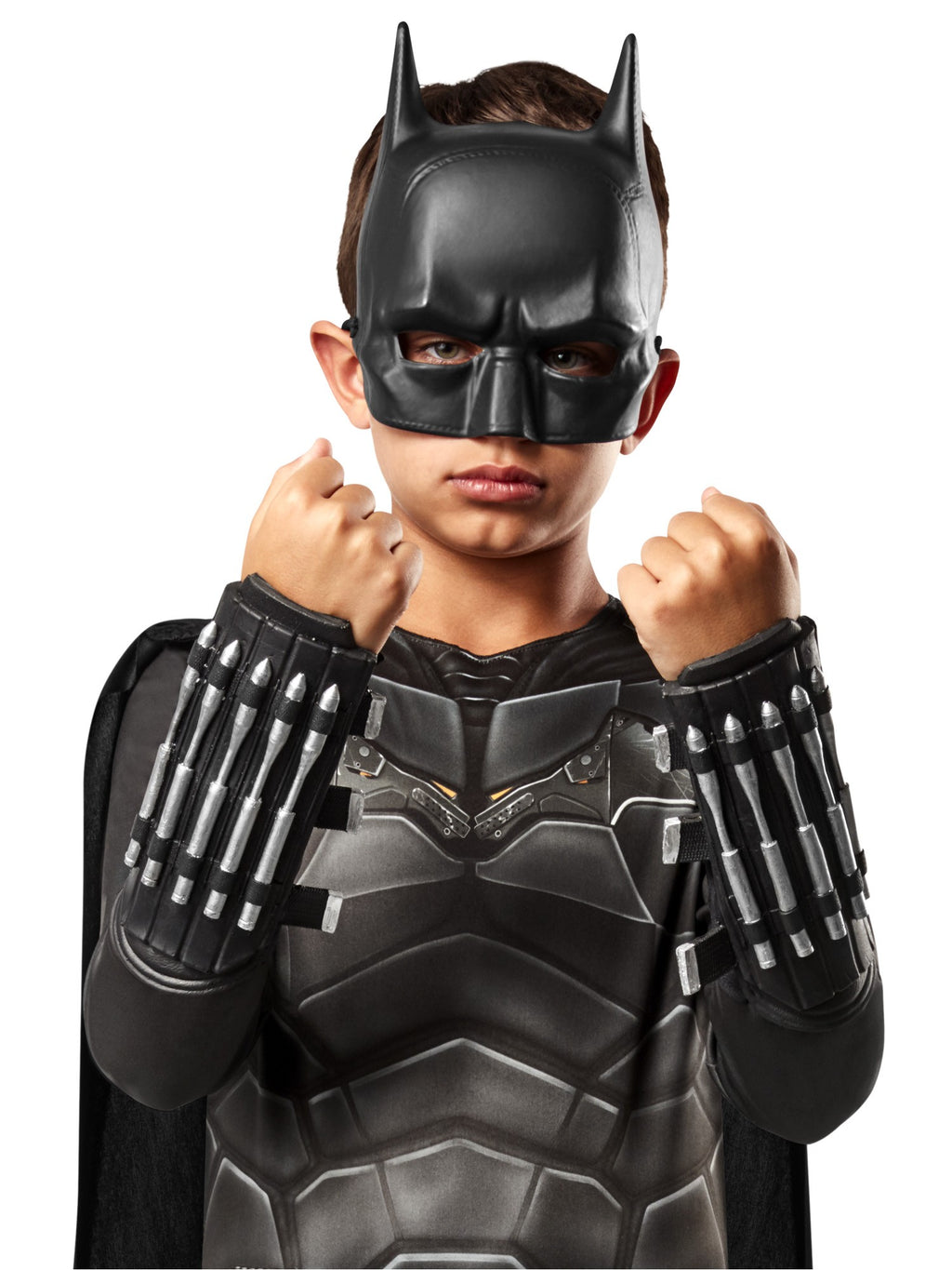 One Size Kids Batman Gauntlets Costume Accessory From The Batman