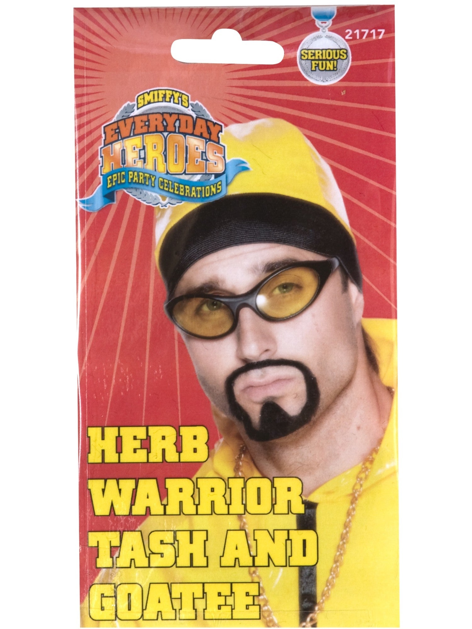 Herb Warrior Tash and Goatee Beard Set