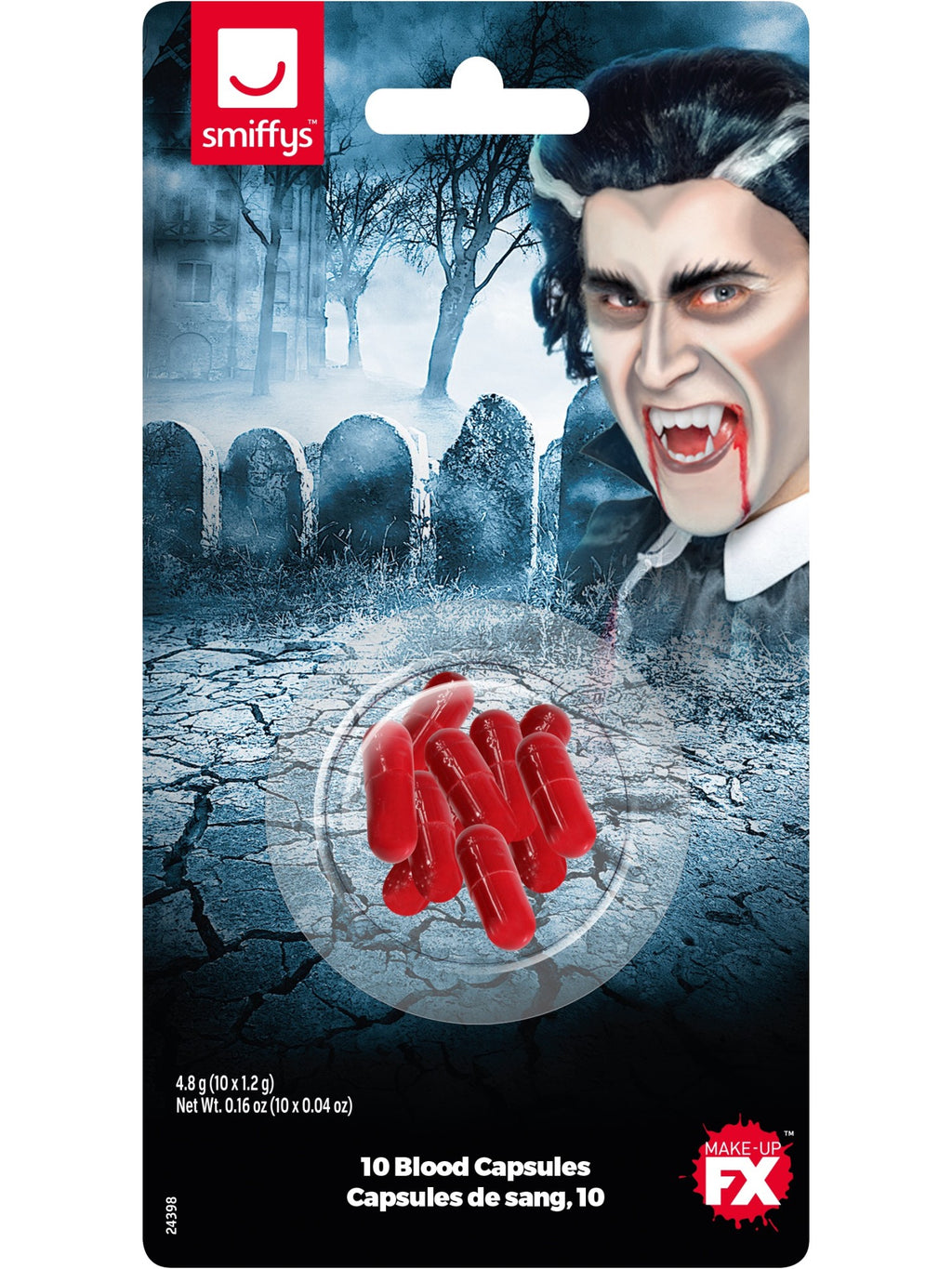 Blood Capsules, Pack of 10