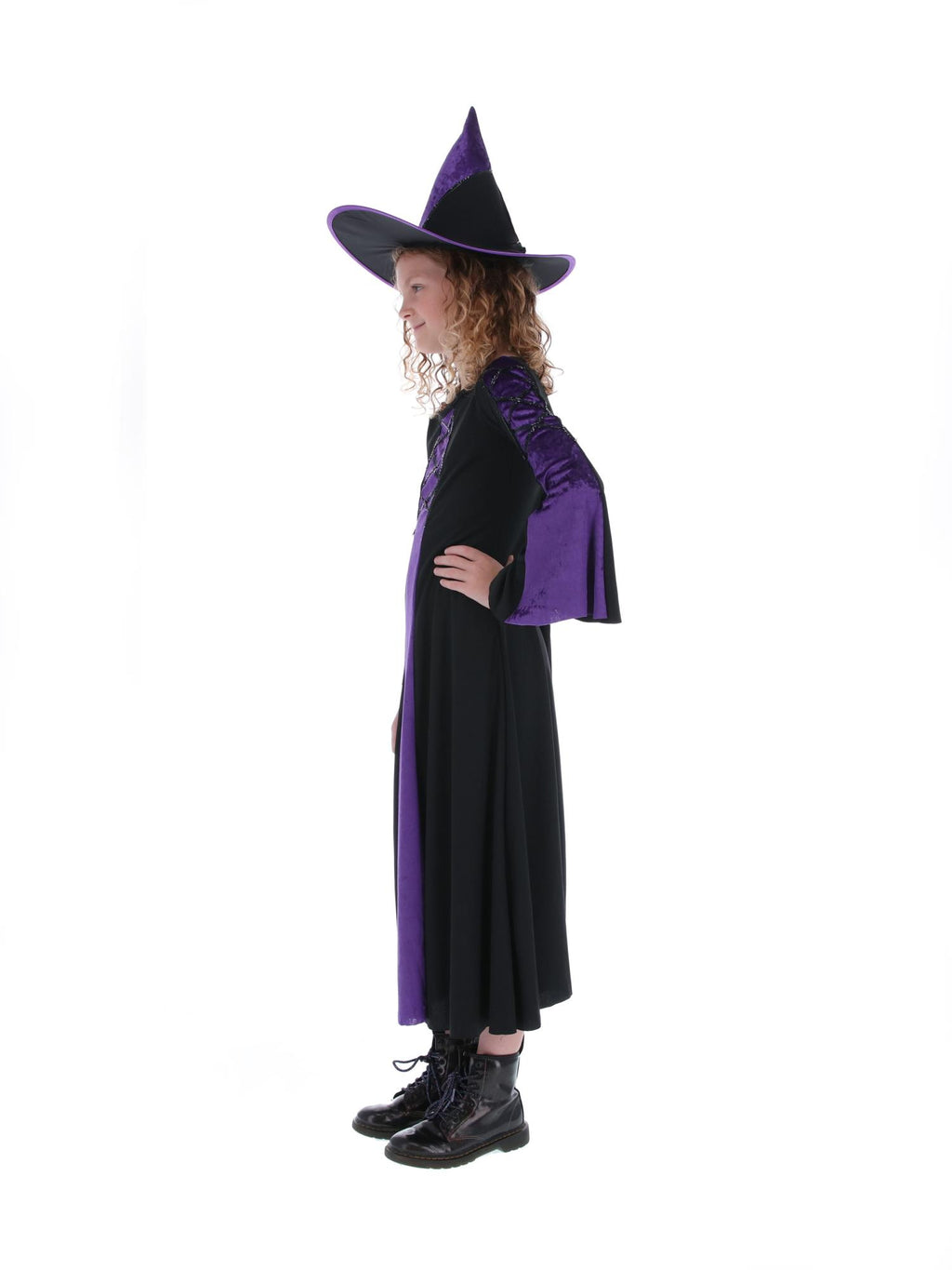 Bewitched Costume, Black and Purple