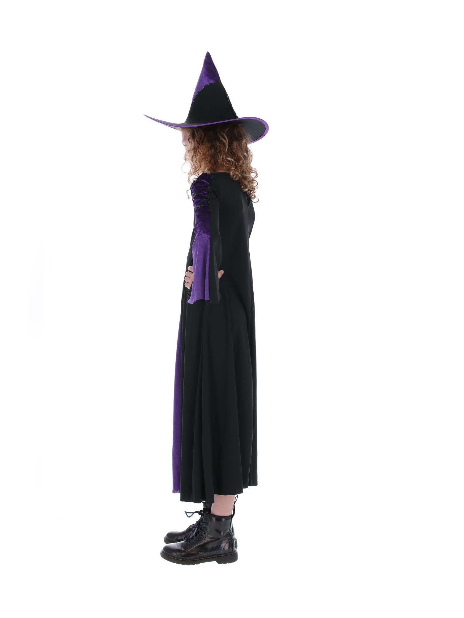 Bewitched Costume, Black and Purple
