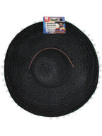 Sombrero Straw Hat, Black