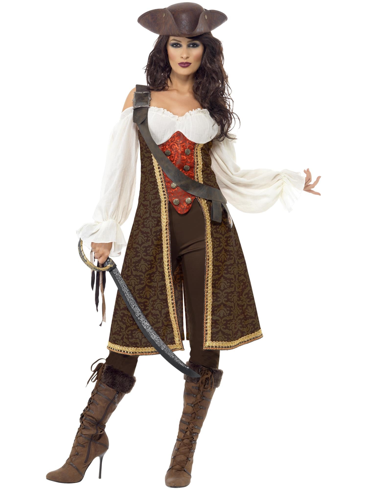 Women's Pirate Costumes | Smiffys Women's Pirate Costumes | Smiffys