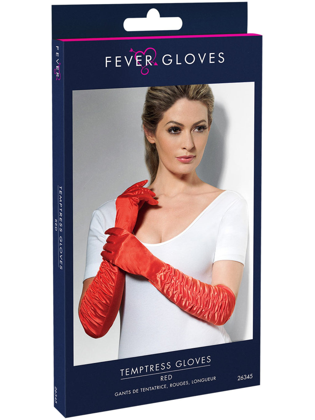 Temptress Gloves, Red