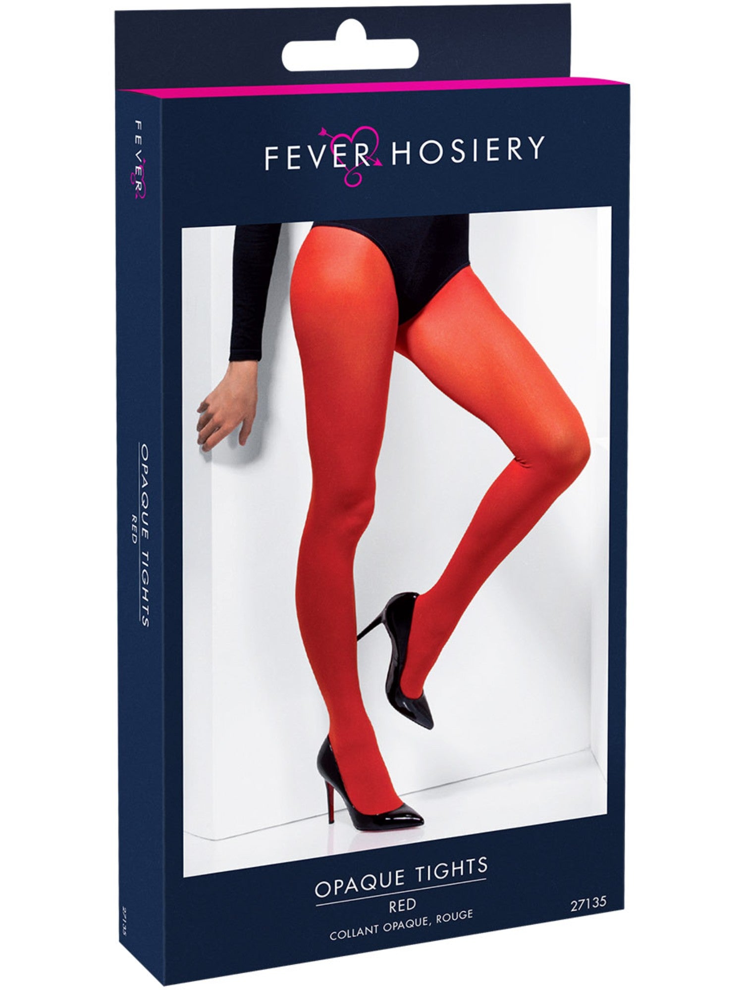 Opaque Tights, Red