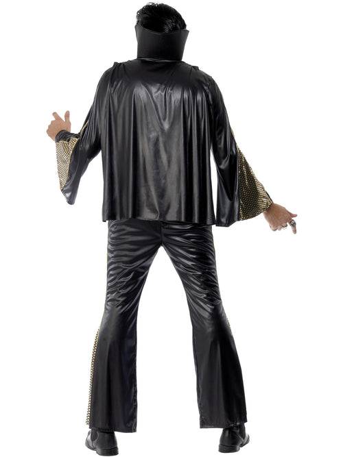 Elvis Costume, Black & Gold