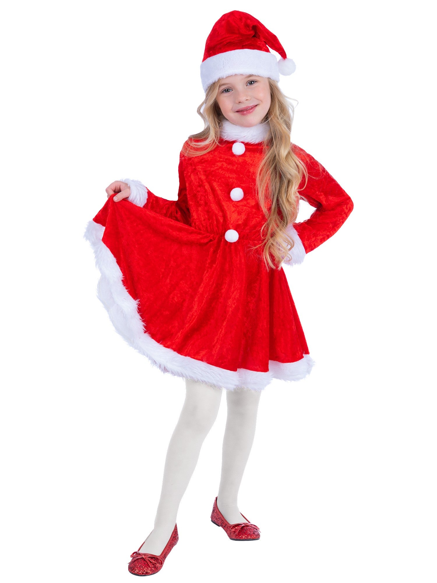 Mini Miss Santa Costume