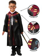 Boys Gryffindor Harry Potter Robe Costume