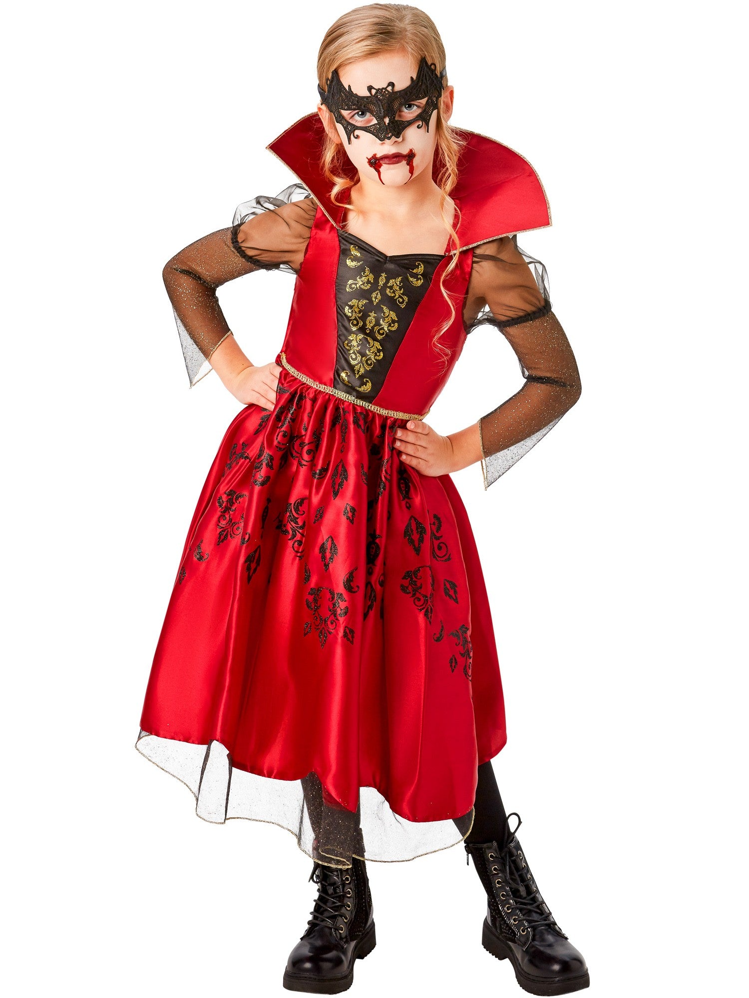 Kids Deluxe Vampiress Costume