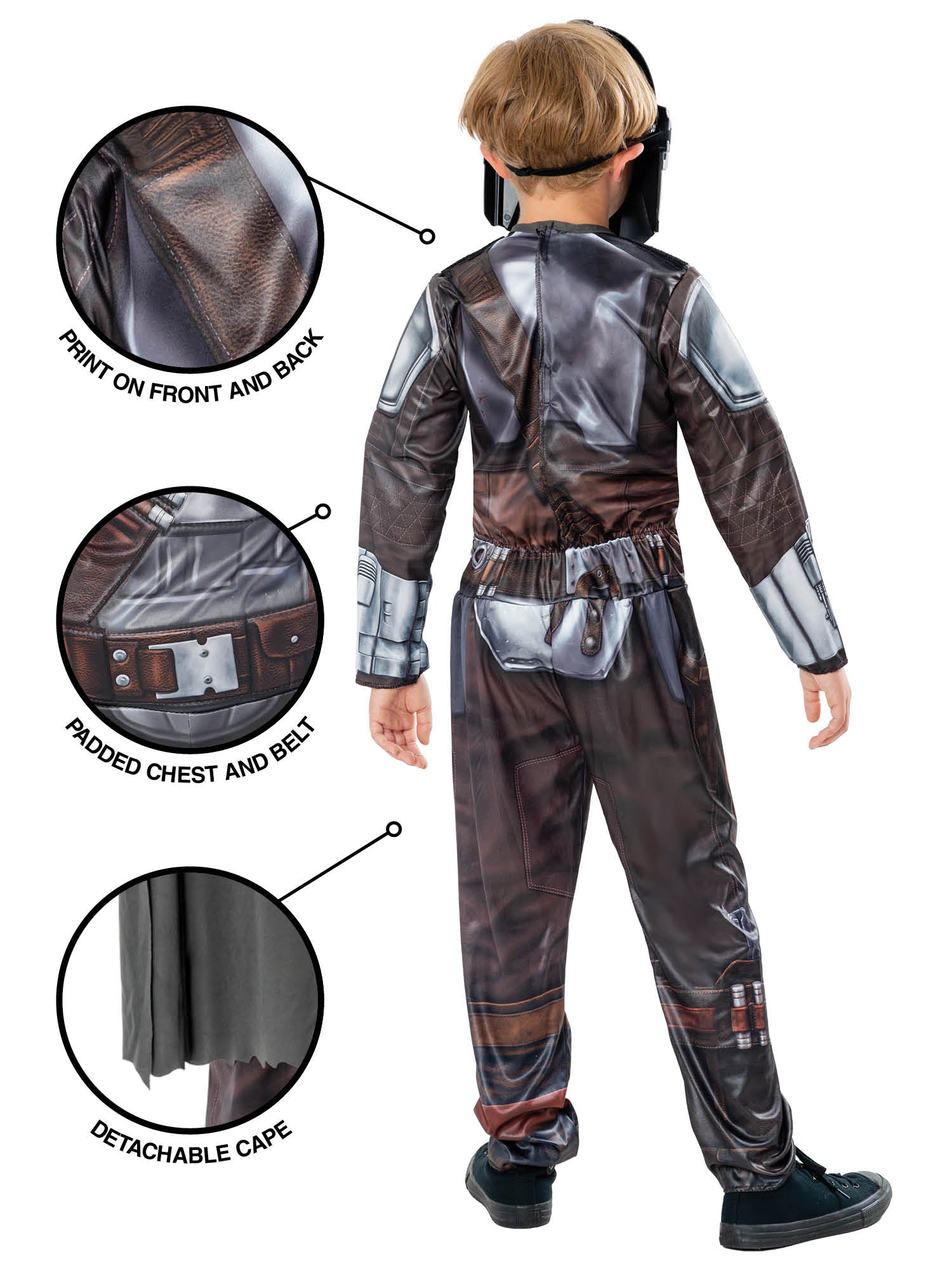 Kids Mandalorian Costume From Star Wars