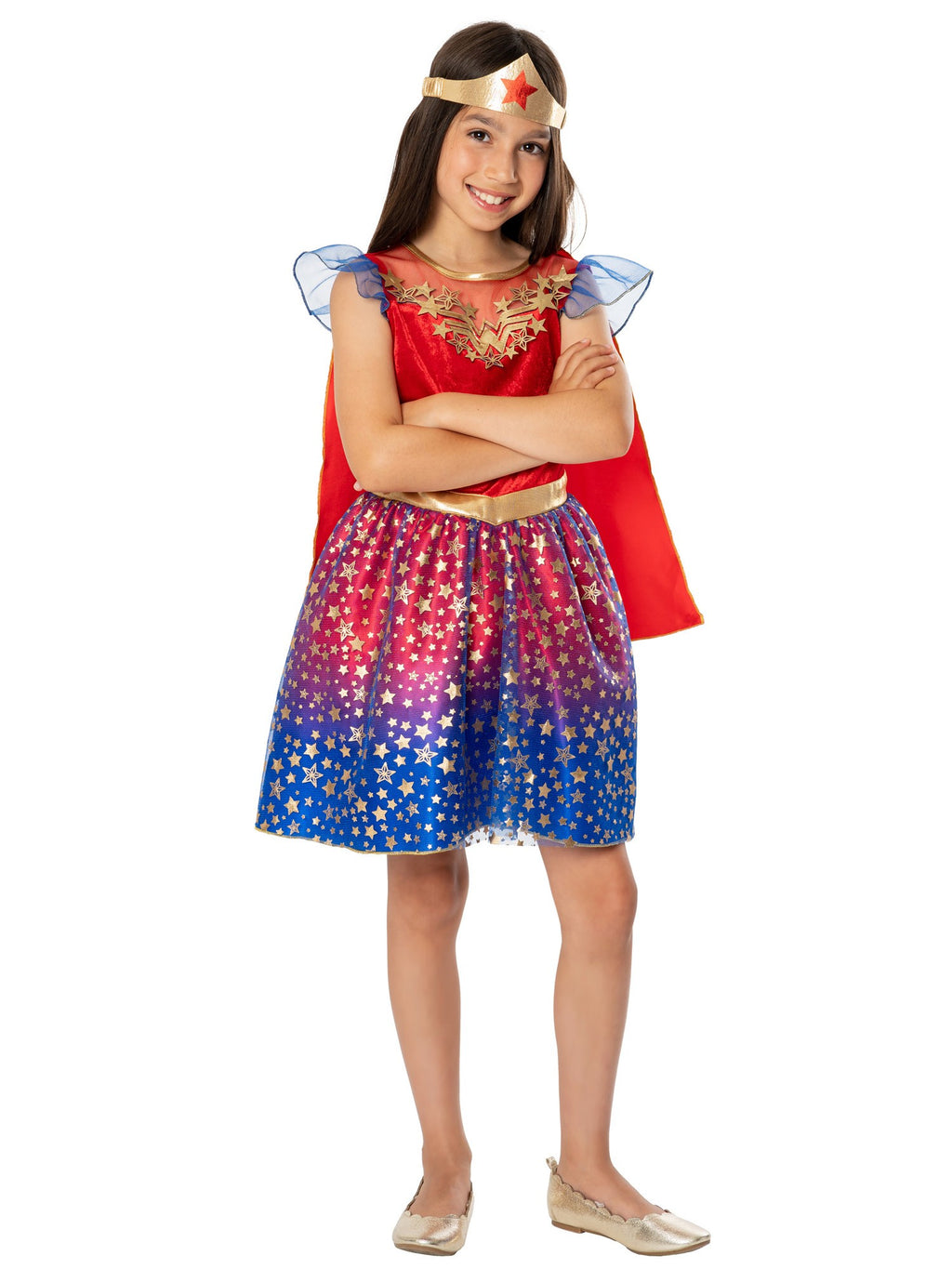 Kids Deluxe Wonder Woman Dress Costume