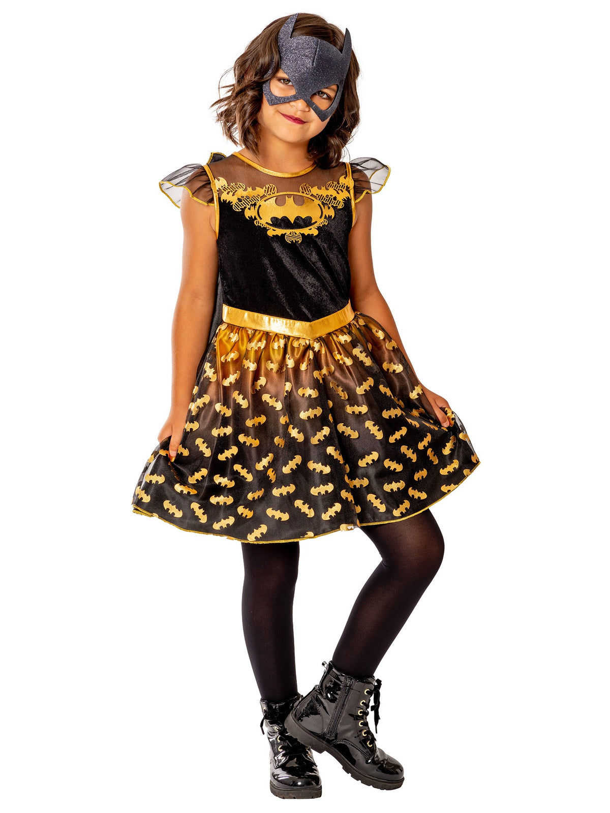 Batgirl Deluxe Dress Kids Costume