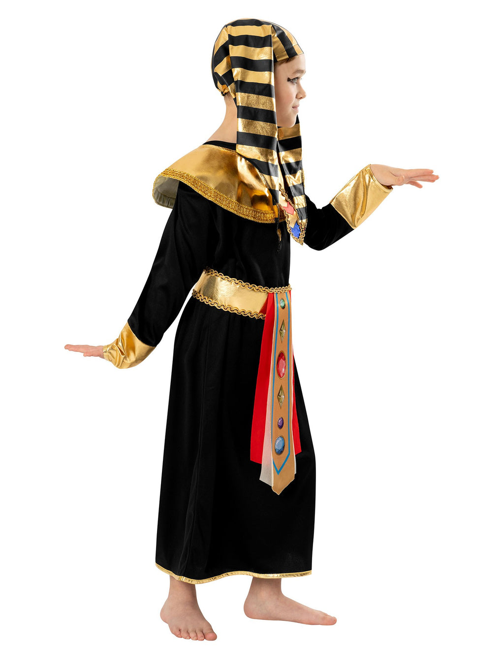 Kids Black Pharaoh Boy Costume