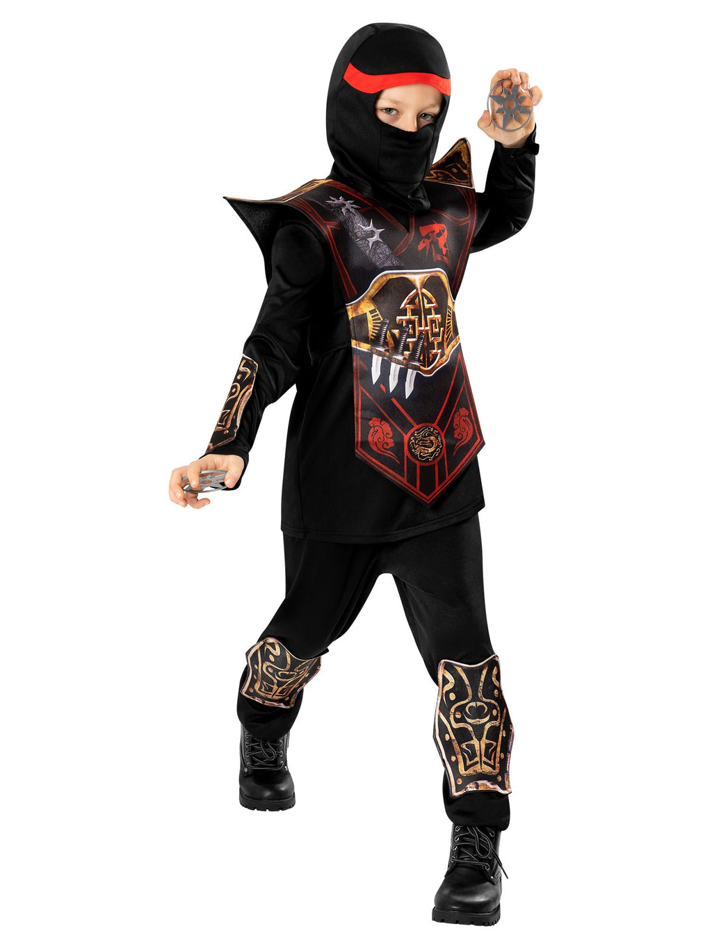 Kids Red Ninja Costume