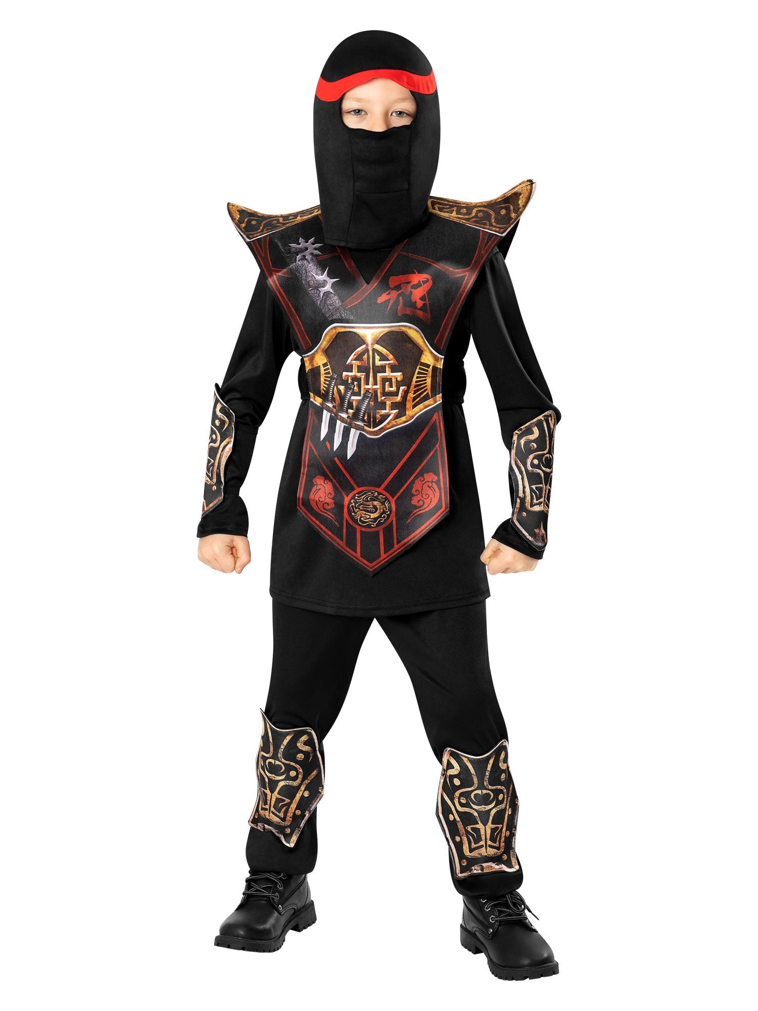 Kids Red Ninja Costume