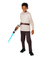 OWK- Obi Wan Kenobi Kids Costume & Lightsaber