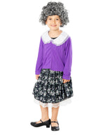 Kids Little Old Lady Costume