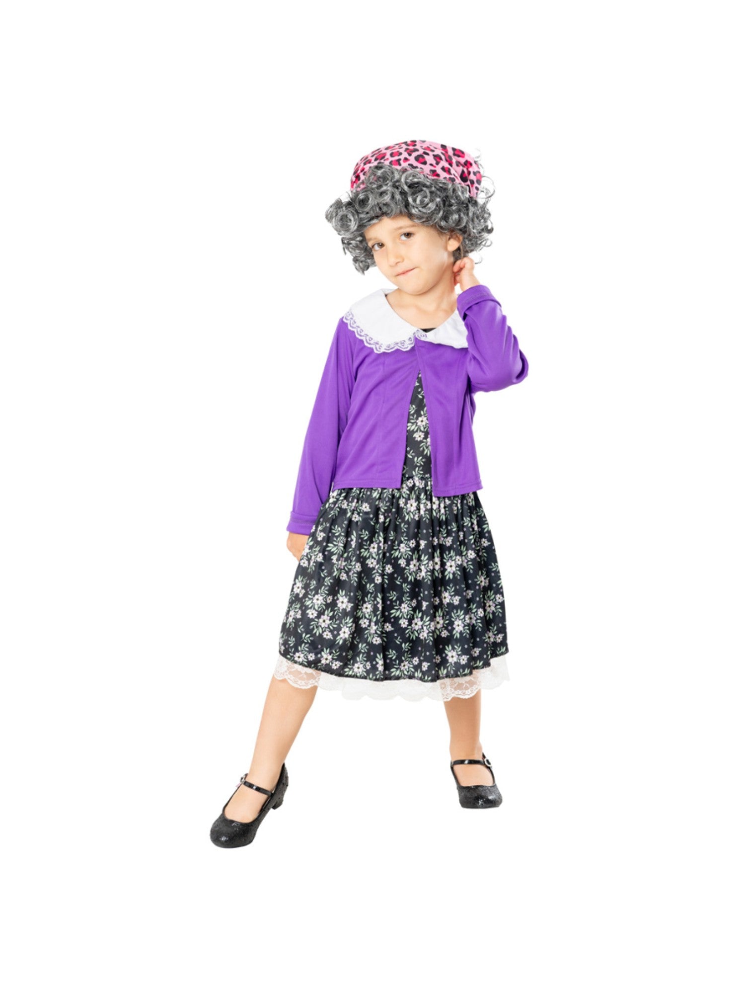 Kids Little Old Lady Costume