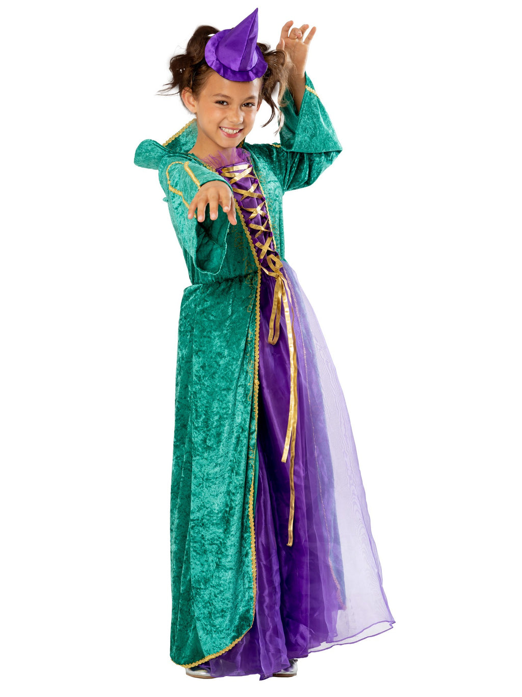 Kids Enchanted Sister Witch Kids Costume