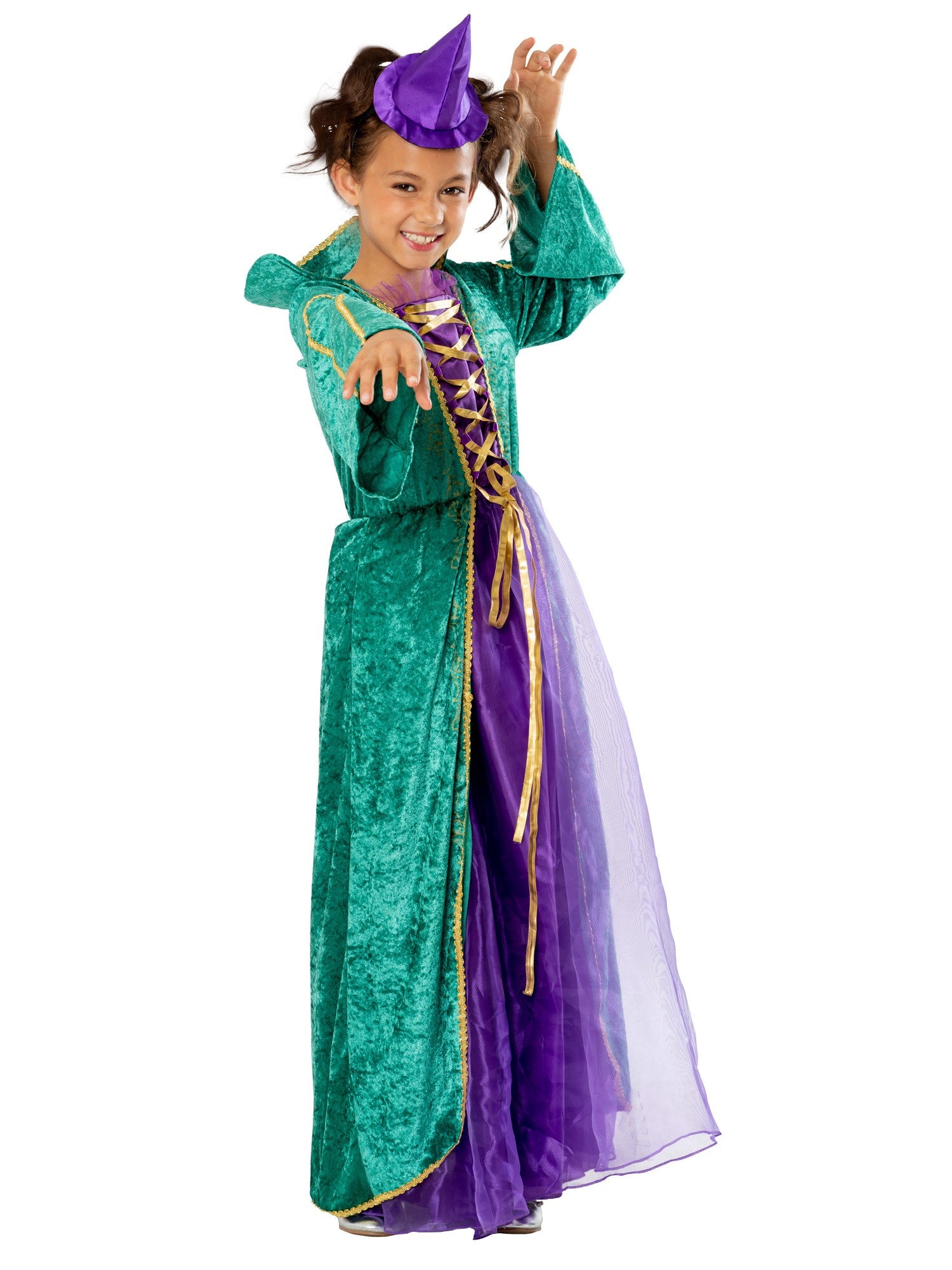 Kids Enchanted Sister Witch Kids Costume