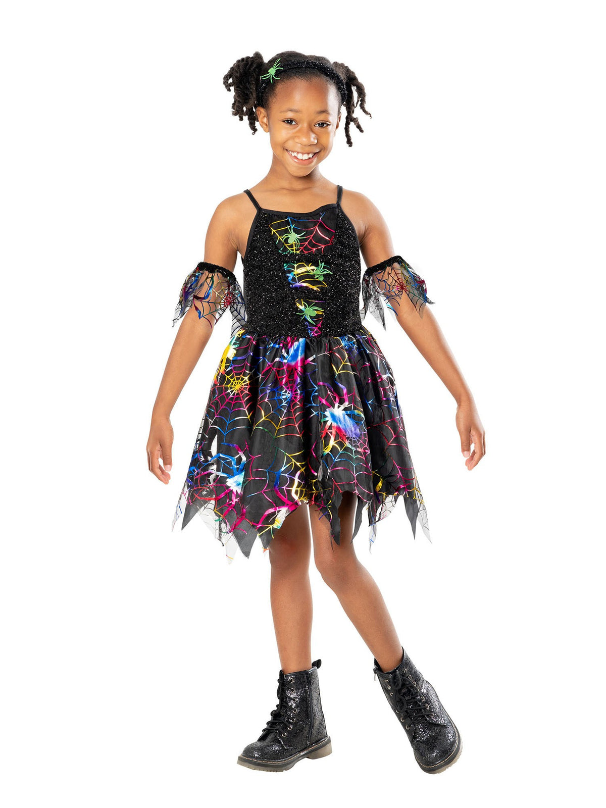 Kids Sparkle Spider Costume
