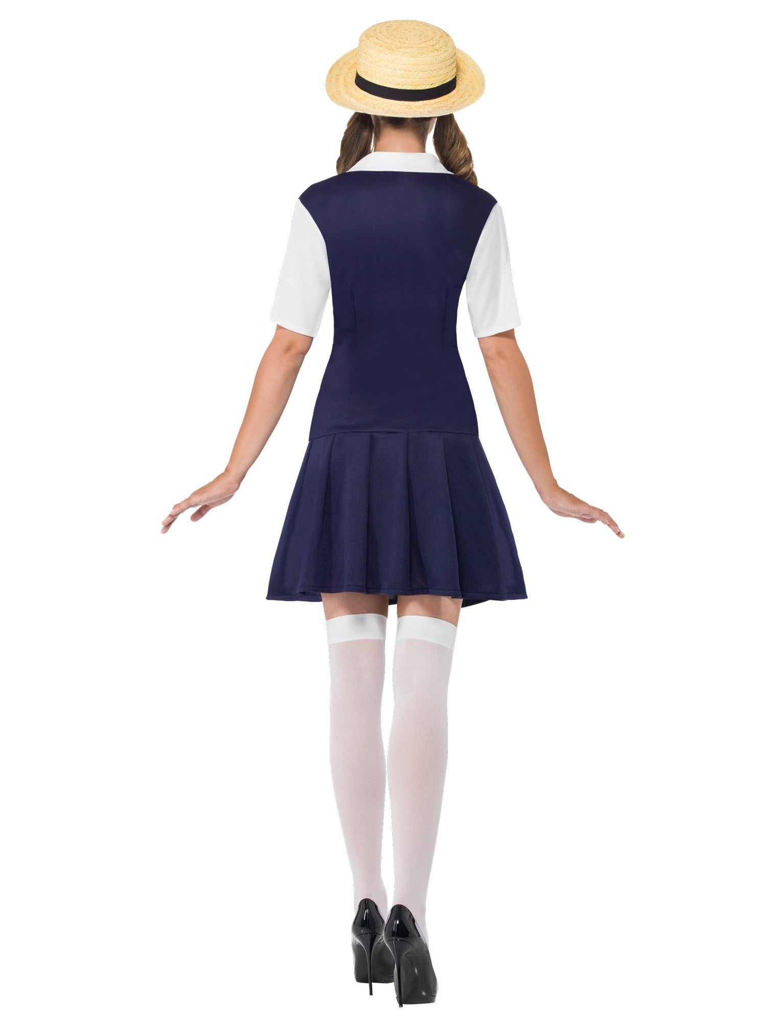 ladies school uniform fancy dress Adult Womens Naughty Sexy School Girl Uniform Halloween Fancy Dress Costume New