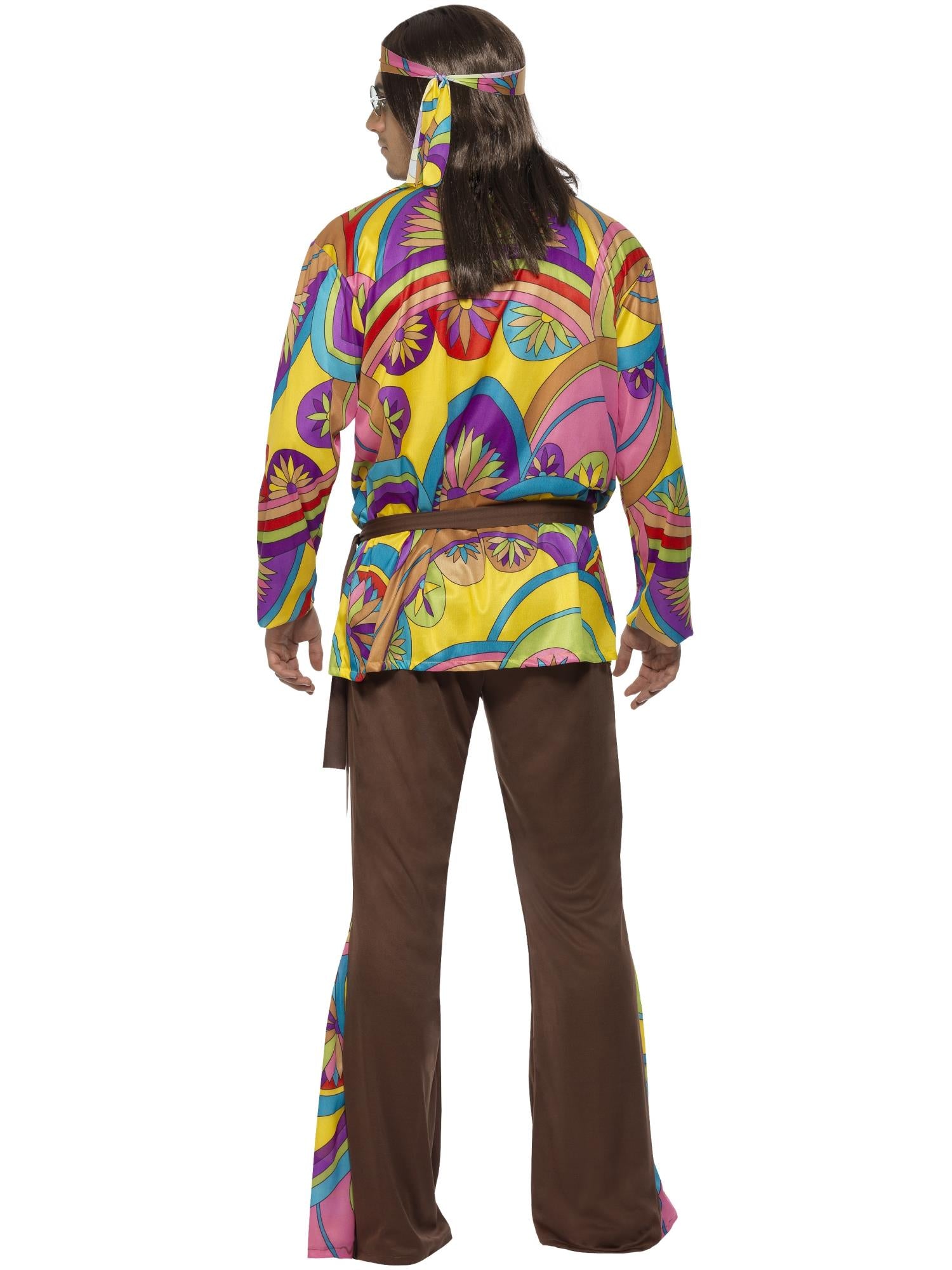Psychedelic Hippie Man Costume